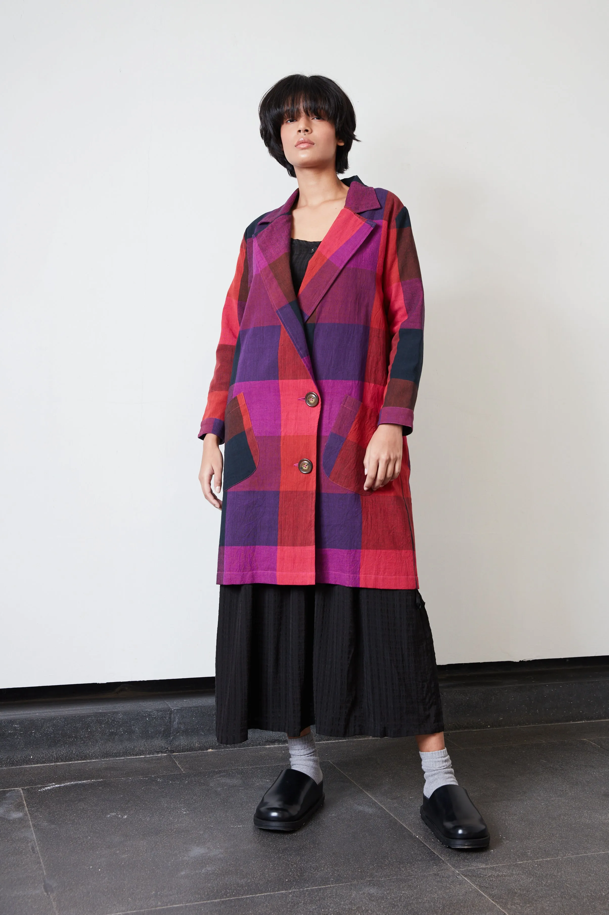 Barney Trench | Large Kinetic Chex sold by Rujuta Sheth