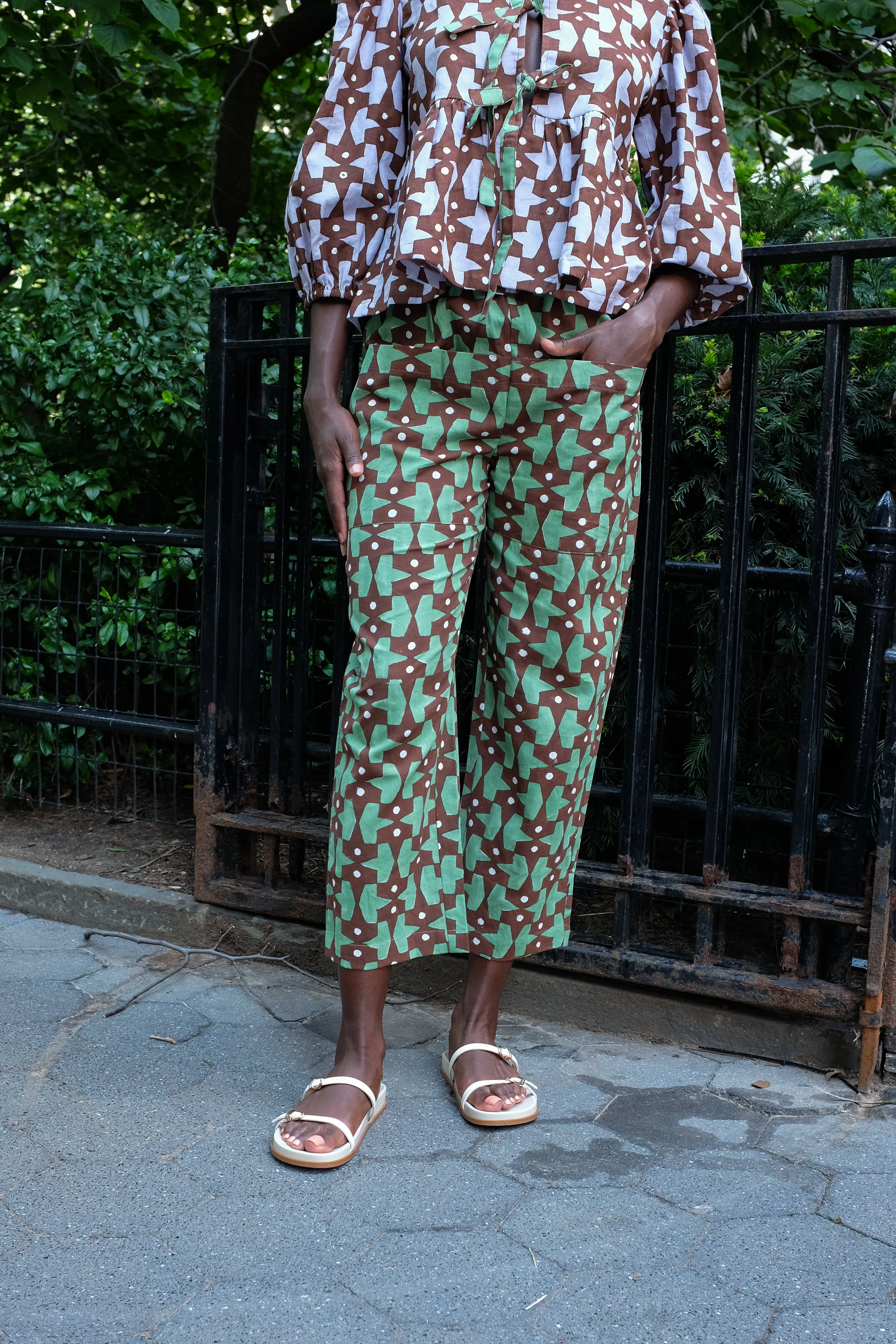 PHOEBE PANTS | PACMAN PRINT sold by Rujuta Sheth product image thumbnail 5