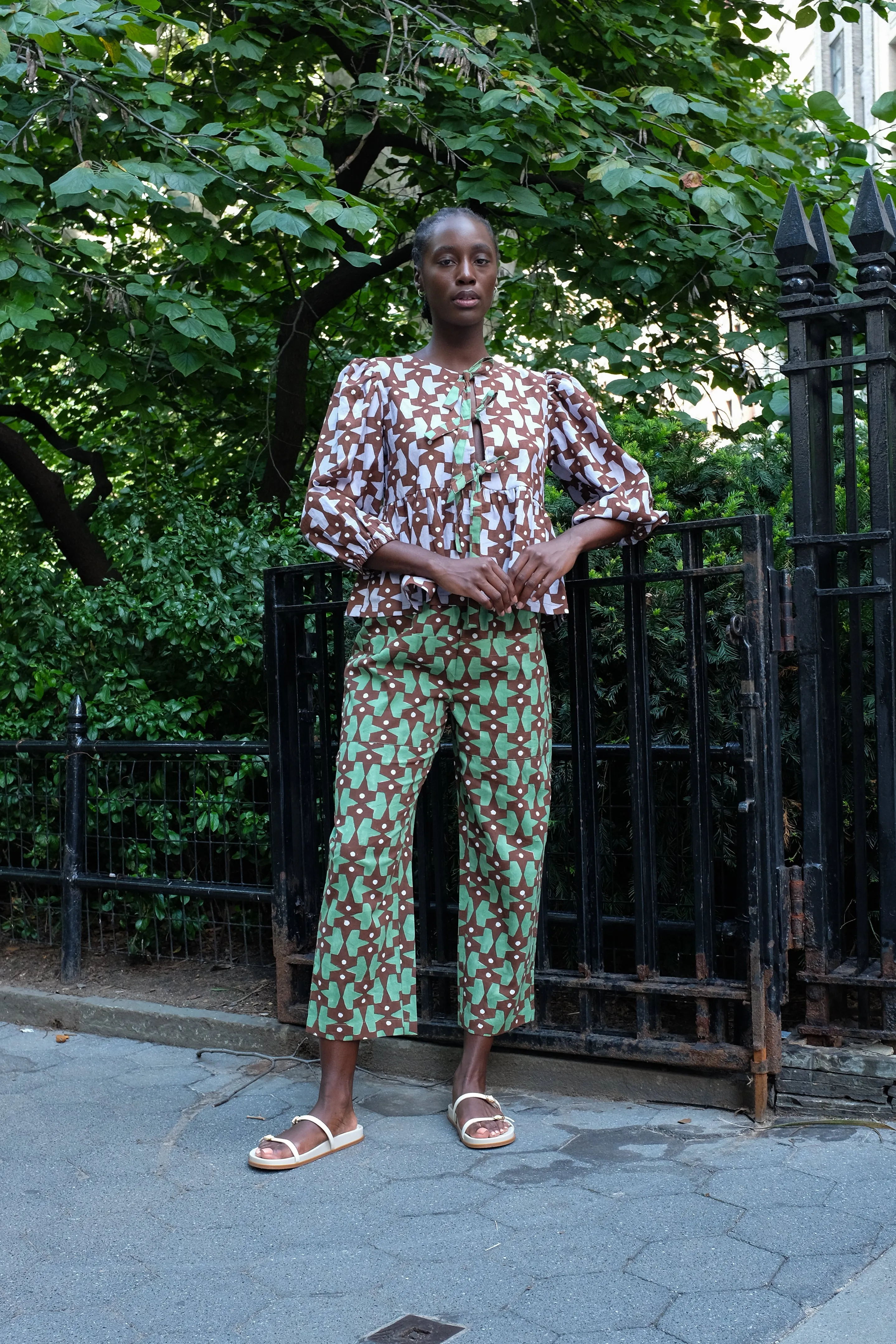 PHOEBE PANTS | PACMAN PRINT sold by Rujuta Sheth product image thumbnail 4