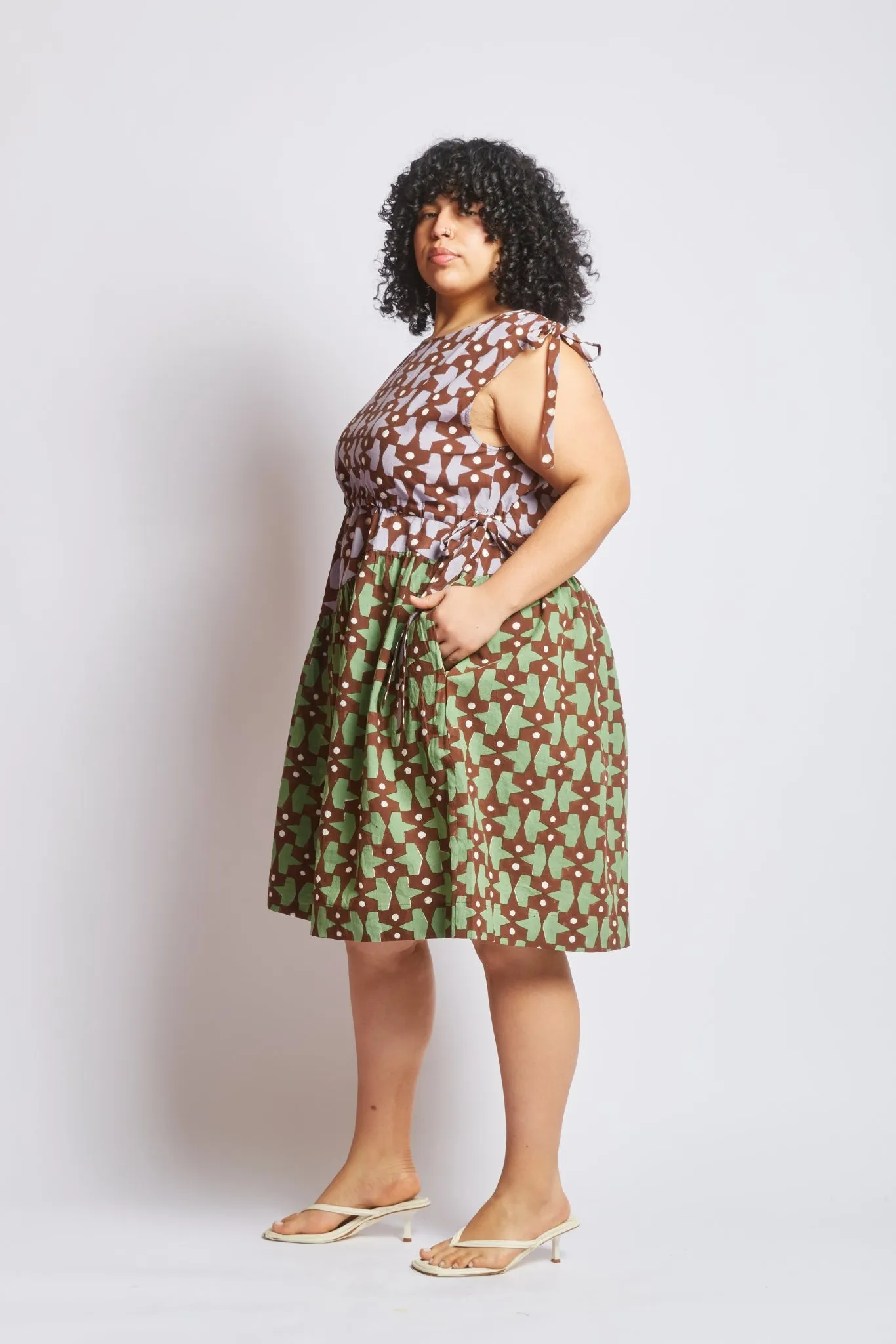 ATHENA DRESS | PACMAN PRINT sold by Rujuta Sheth product image thumbnail 2