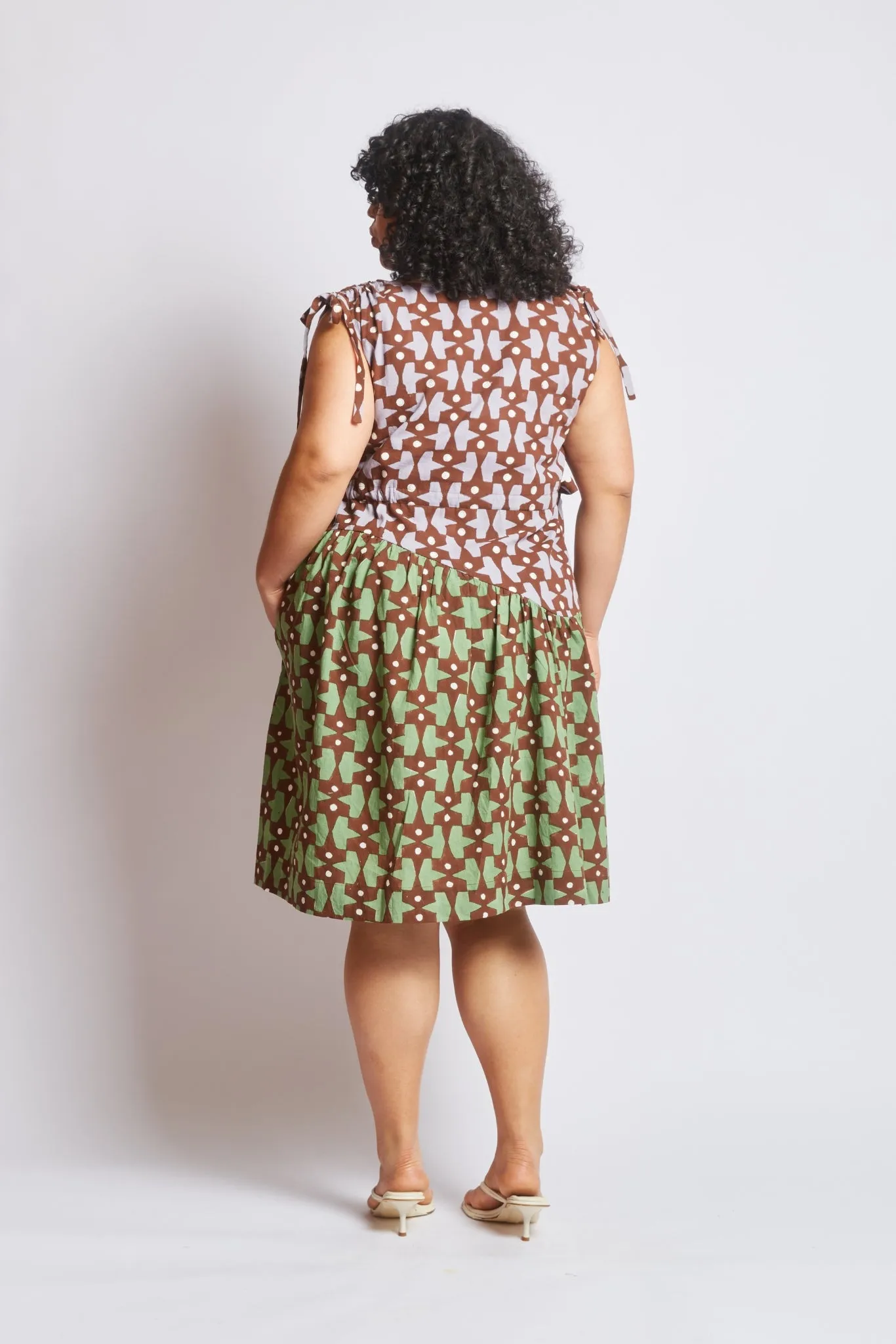 ATHENA DRESS | PACMAN PRINT sold by Rujuta Sheth product image thumbnail 3
