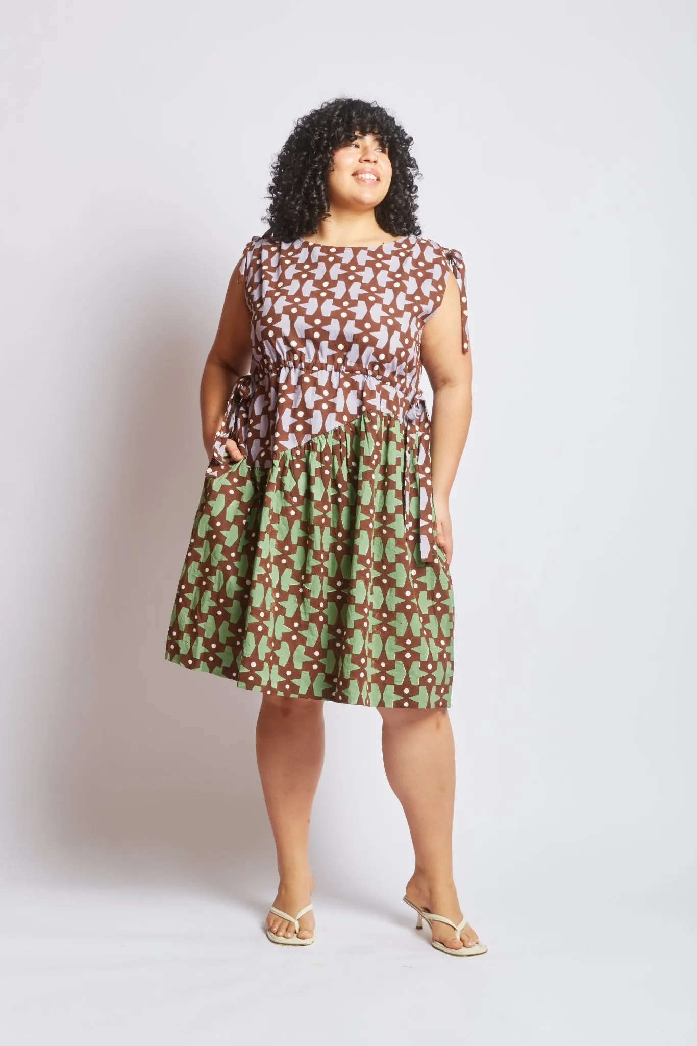ATHENA DRESS | PACMAN PRINT sold by Rujuta Sheth