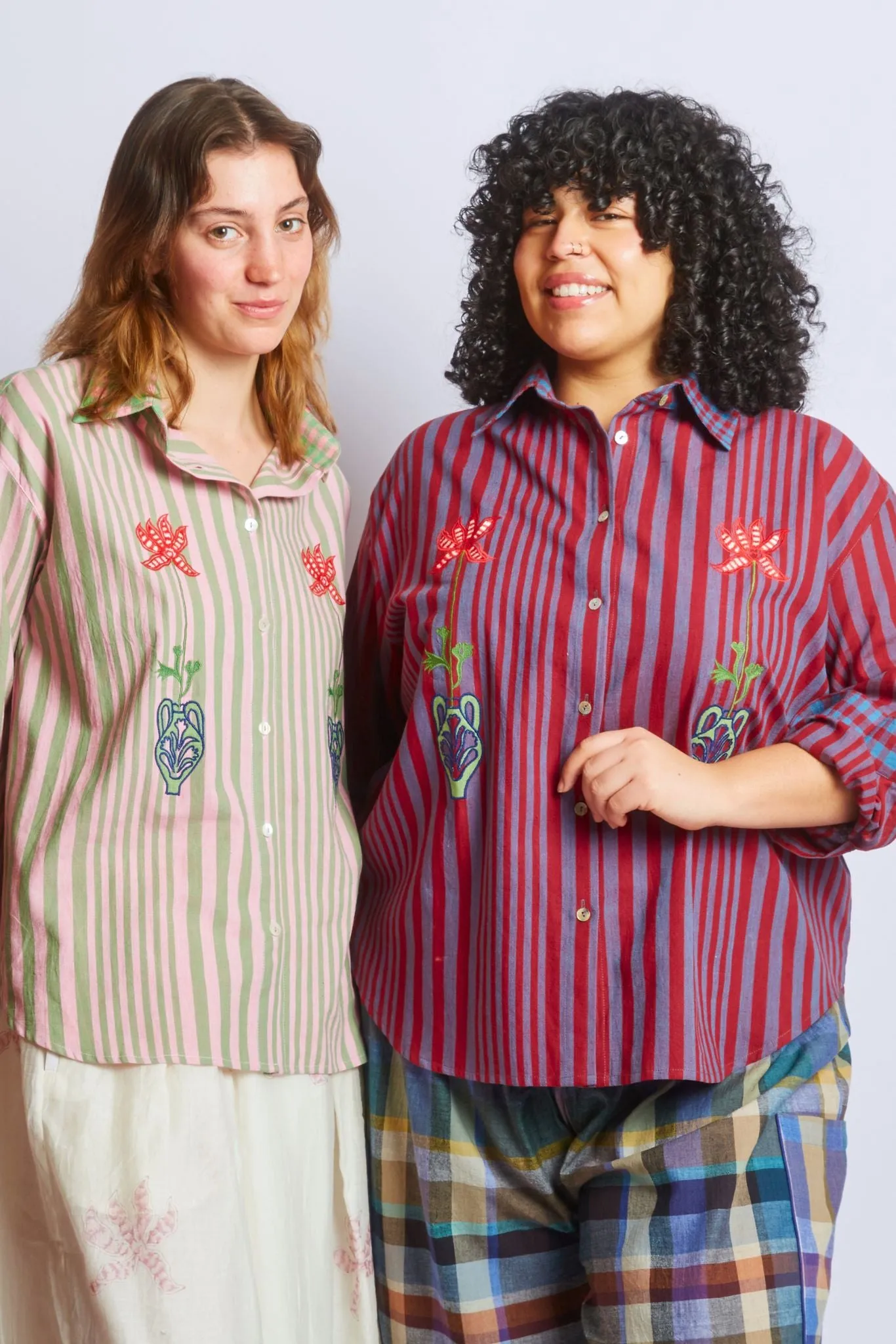 ANDY SHIRT | HUDSON STRIPE X CHEX sold by Rujuta Sheth product image thumbnail 2