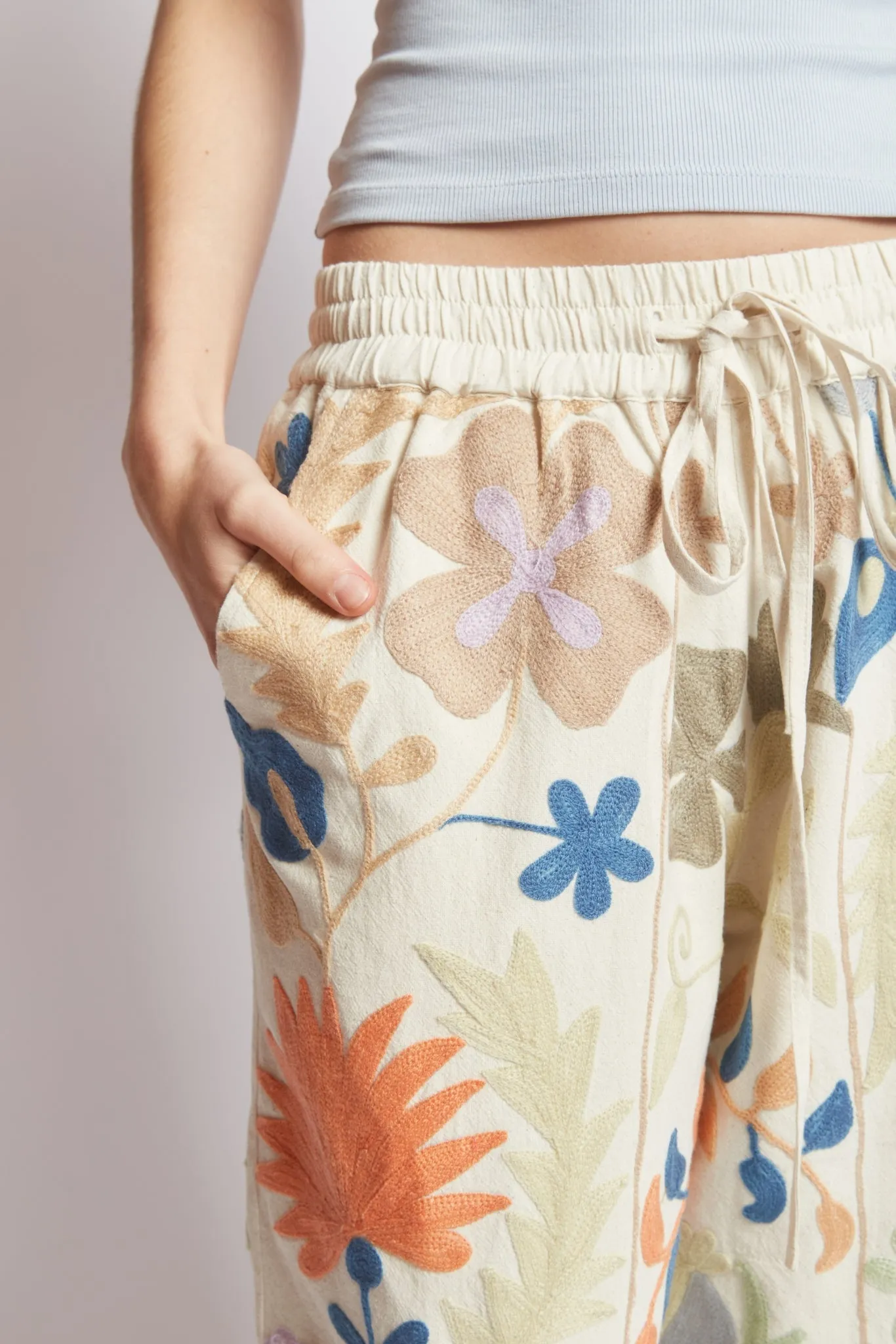 MARKET PANTS | GARDEN MOSAIC sold by Rujuta Sheth product image thumbnail 5