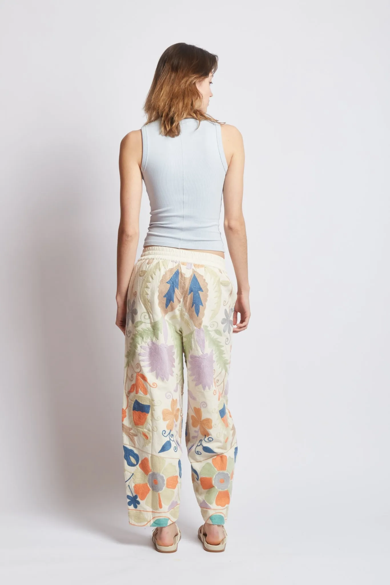 MARKET PANTS | GARDEN MOSAIC sold by Rujuta Sheth product image thumbnail 3