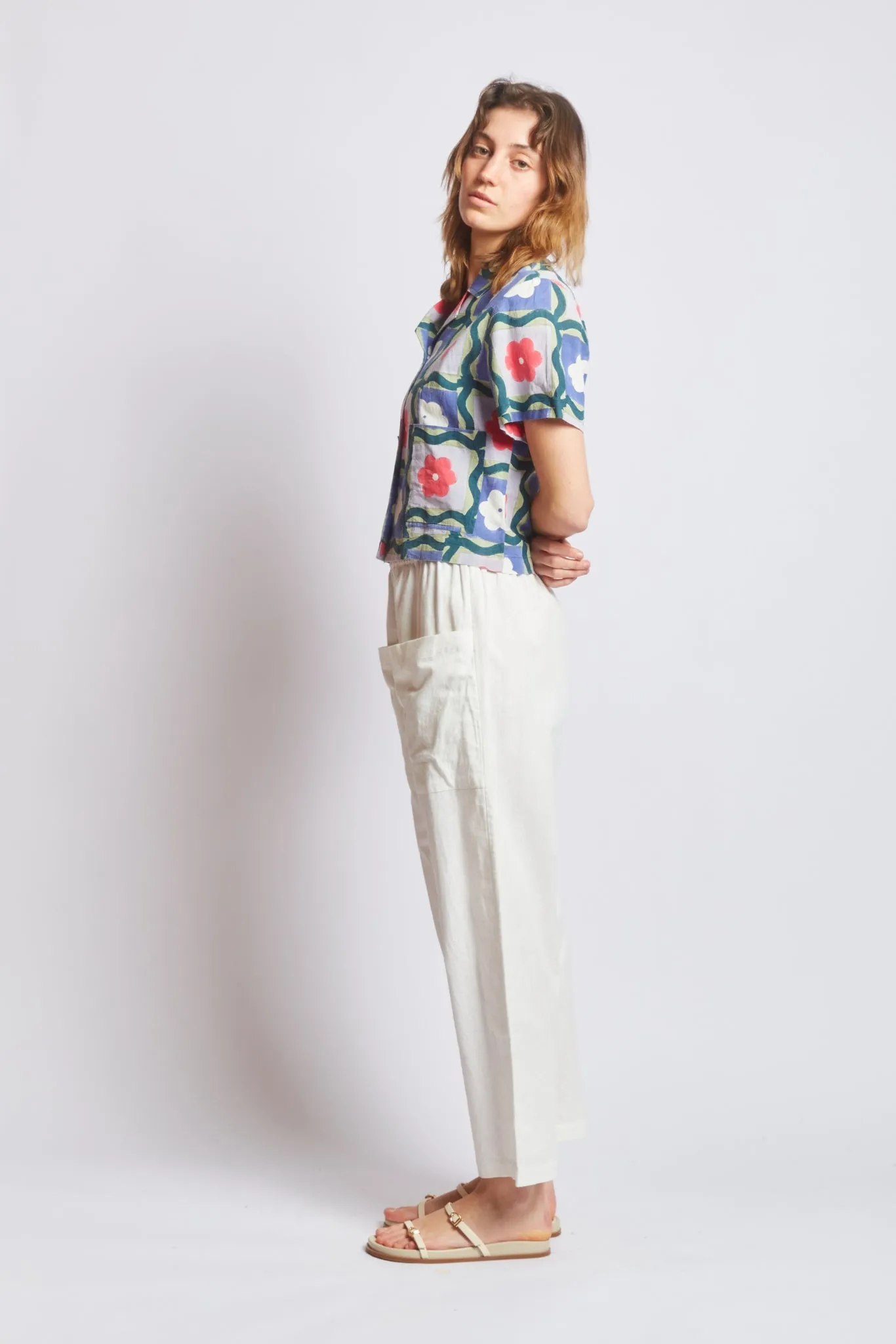 ARLO SHIRT | QUILT FLORAL sold by Rujuta Sheth product image thumbnail 4