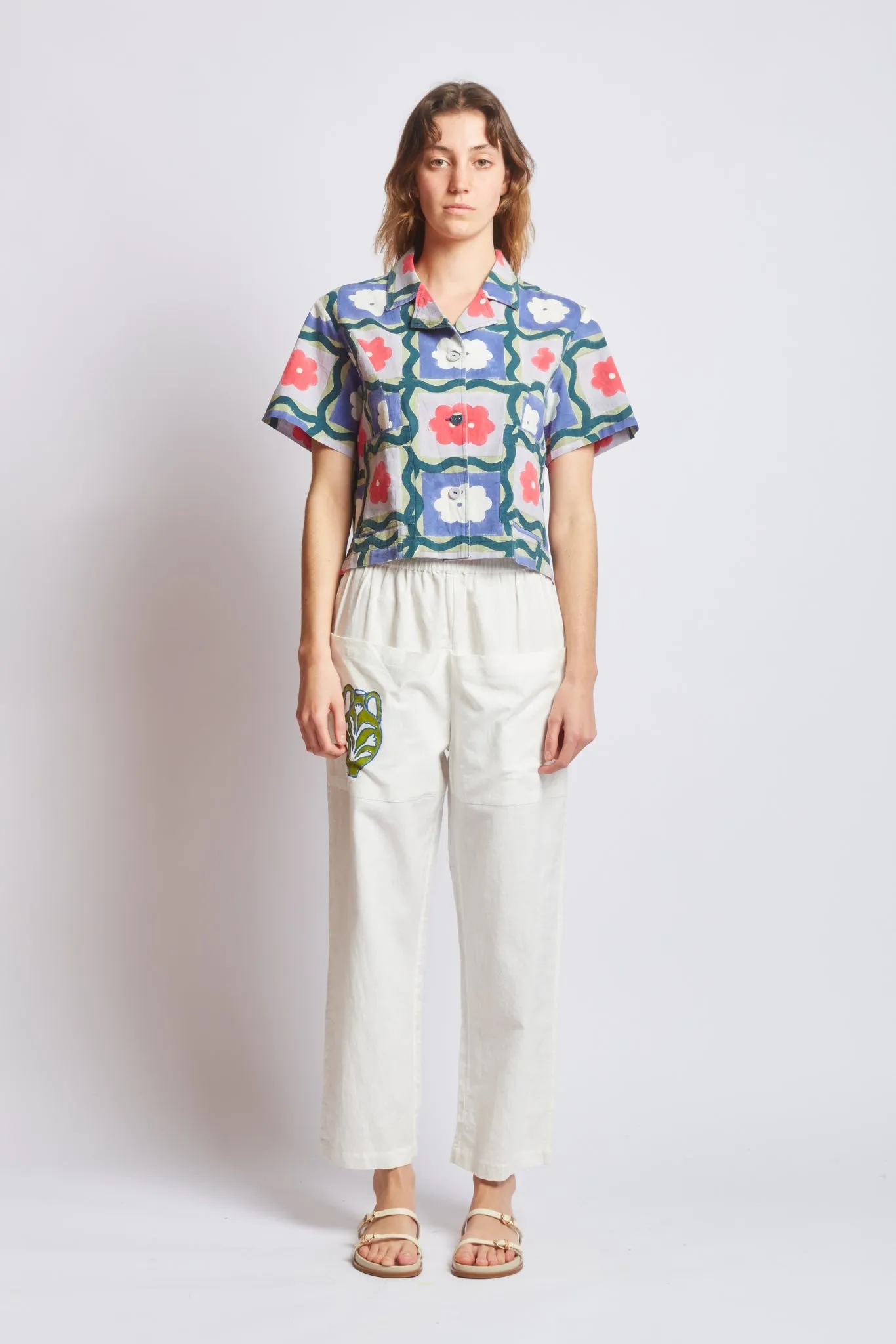 ARLO SHIRT | QUILT FLORAL sold by Rujuta Sheth product image thumbnail 2