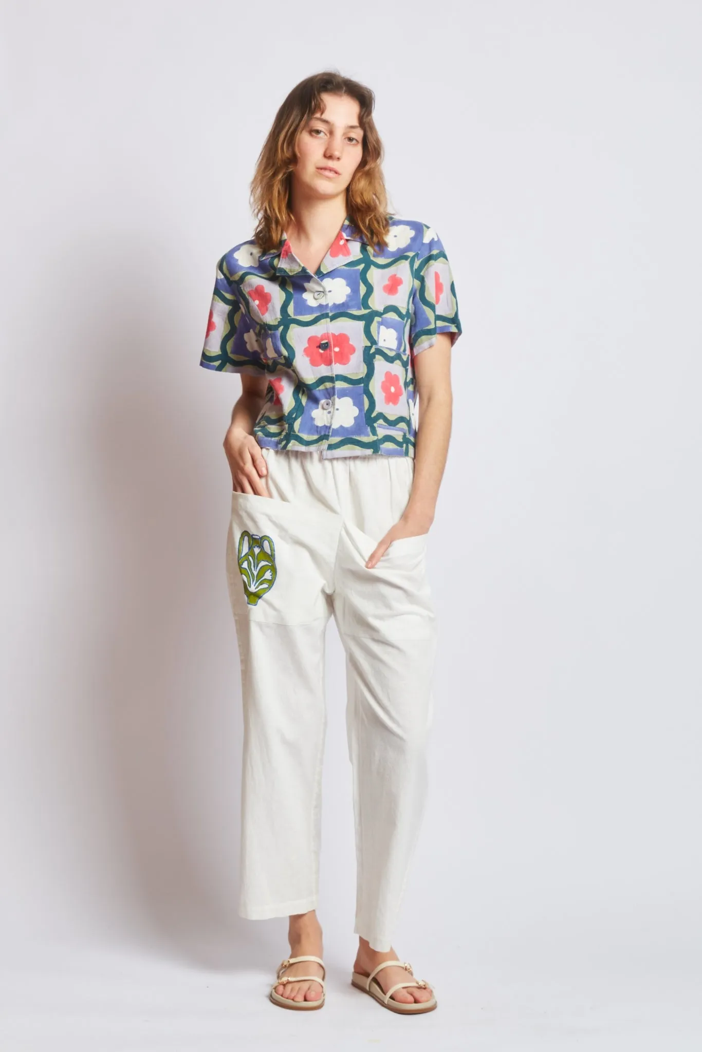 ARLO SHIRT | QUILT FLORAL sold by Rujuta Sheth product image thumbnail 3