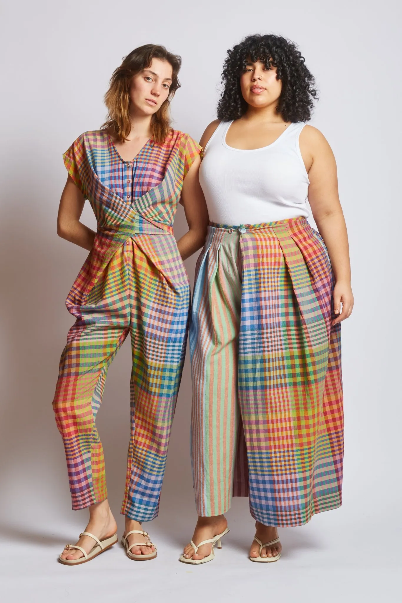 FRIDA PANTS | POSTCARD STRIPE X CHEX sold by Rujuta Sheth product image thumbnail 5