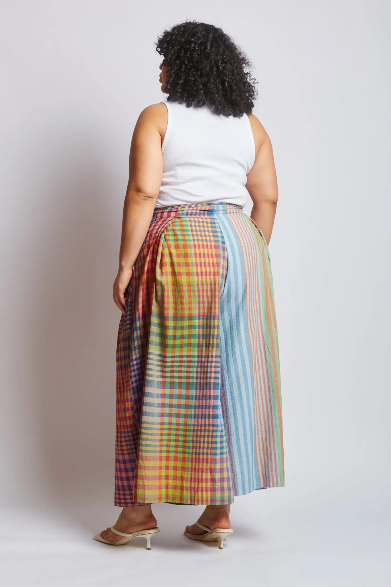 FRIDA PANTS | POSTCARD STRIPE X CHEX sold by Rujuta Sheth product image thumbnail 4