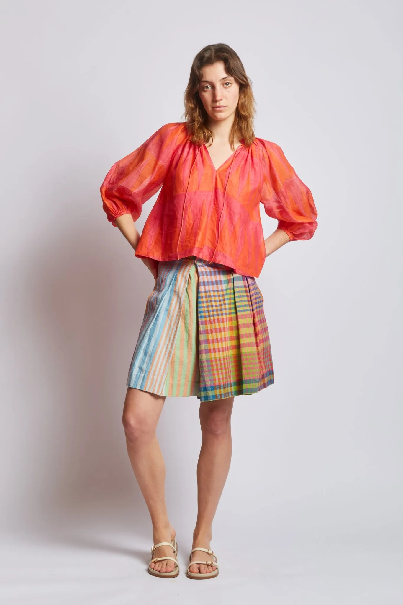 WILLOW TOP | SORBET POINT sold by Rujuta Sheth product image thumbnail 3