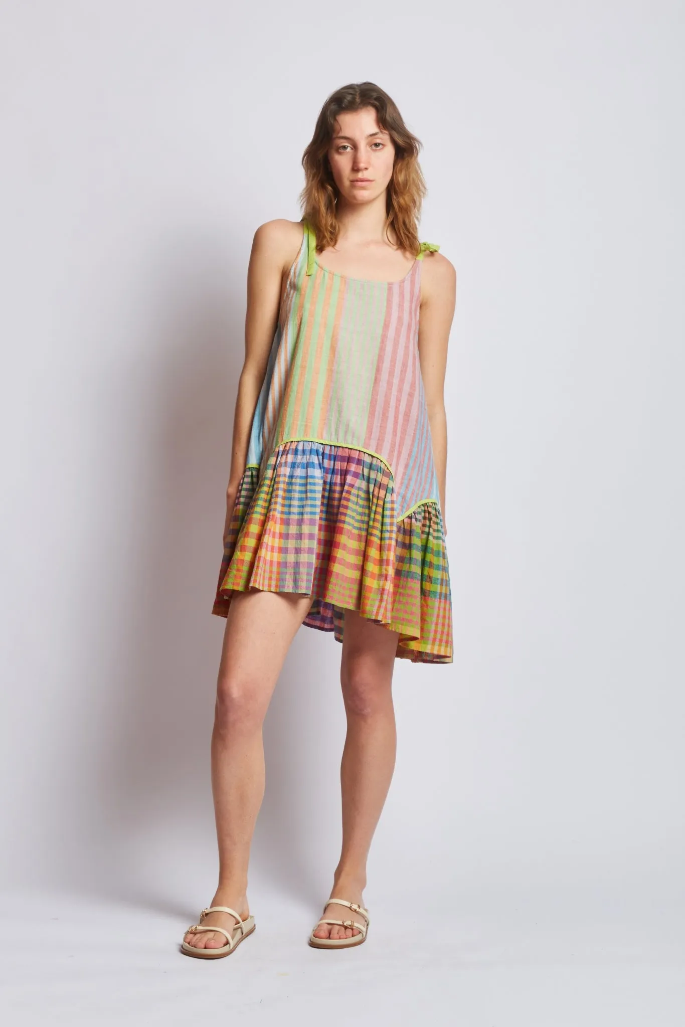 JADE TUNIC | POSTCARD STRIPE X CHEX sold by Rujuta Sheth product image thumbnail 2