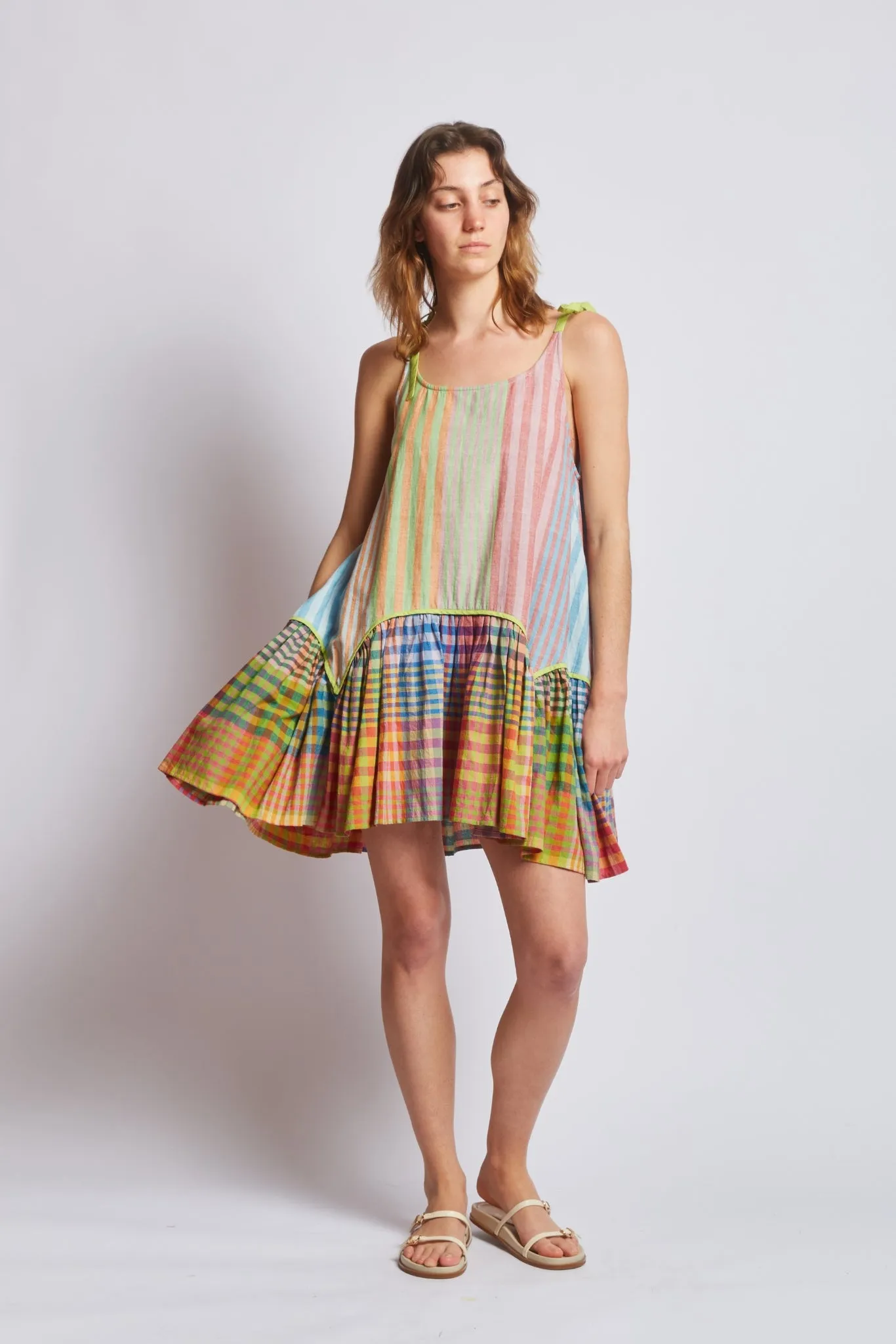 JADE TUNIC | POSTCARD STRIPE X CHEX sold by Rujuta Sheth