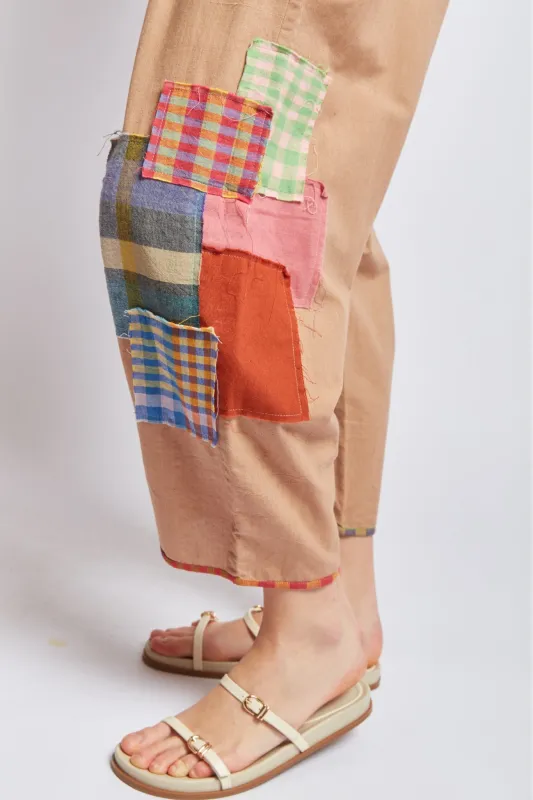 COLLAGE PANTS | SAND PATCH sold by Rujuta Sheth