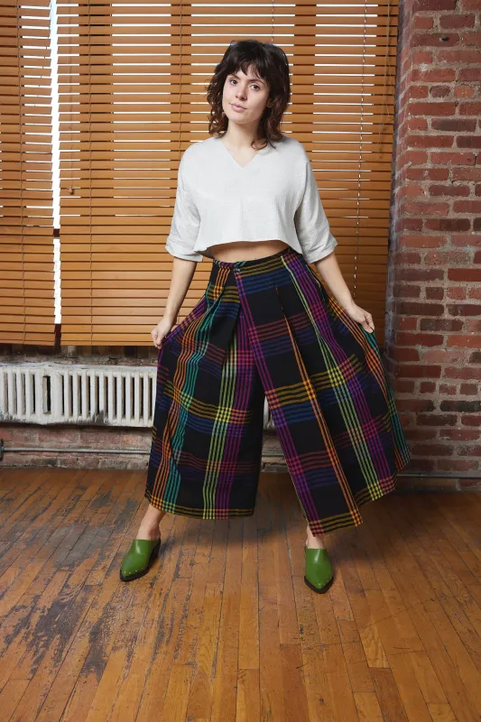 FRIDA PANTS | FIREFLY CHEX sold by Rujuta Sheth