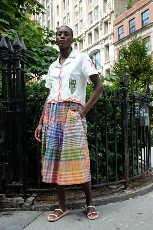 ARLO SHIRT | POTTERY PRINT sold by Rujuta Sheth