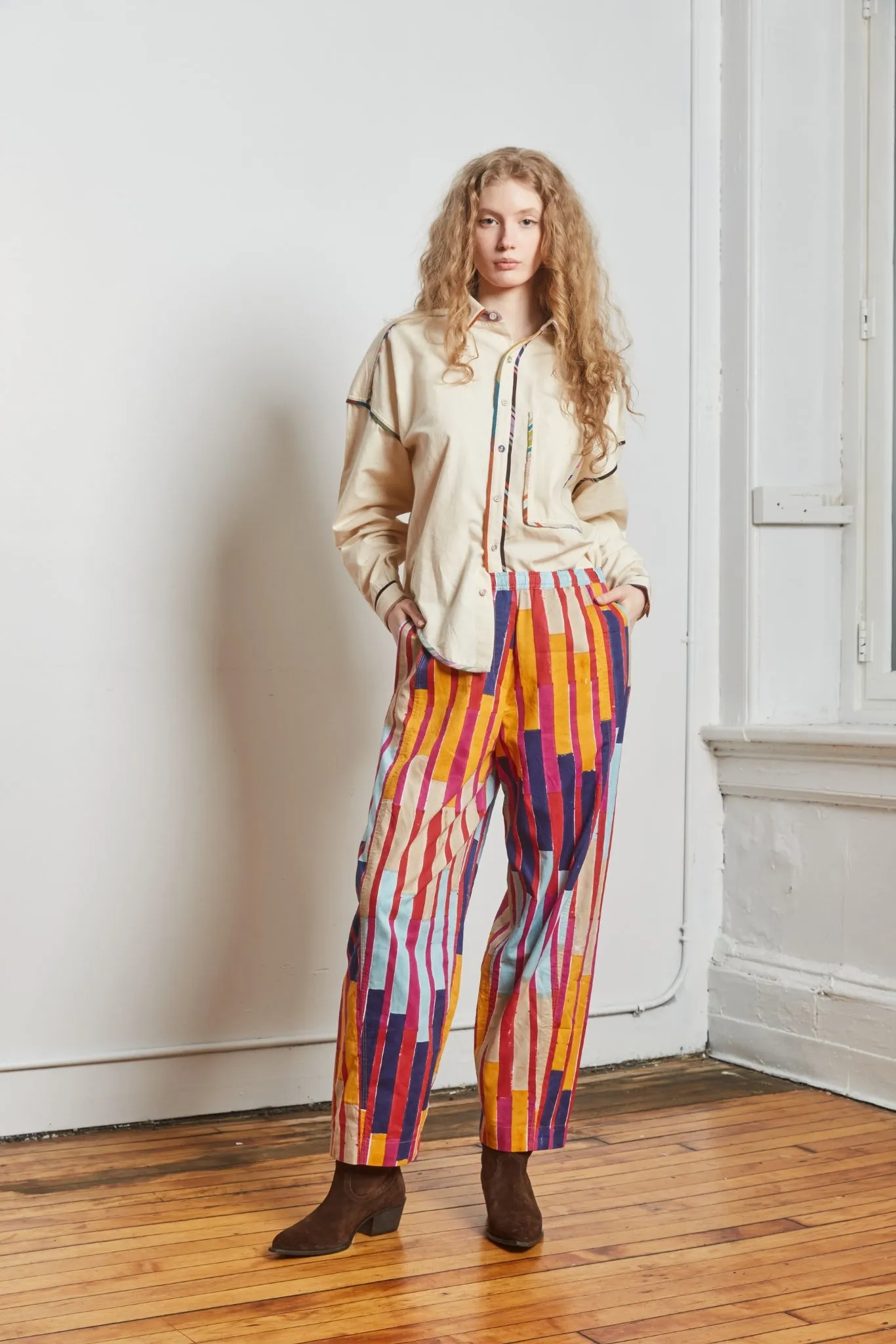 ARTIST SHIRT | IVORY MULTI sold by Rujuta Sheth product image thumbnail 2