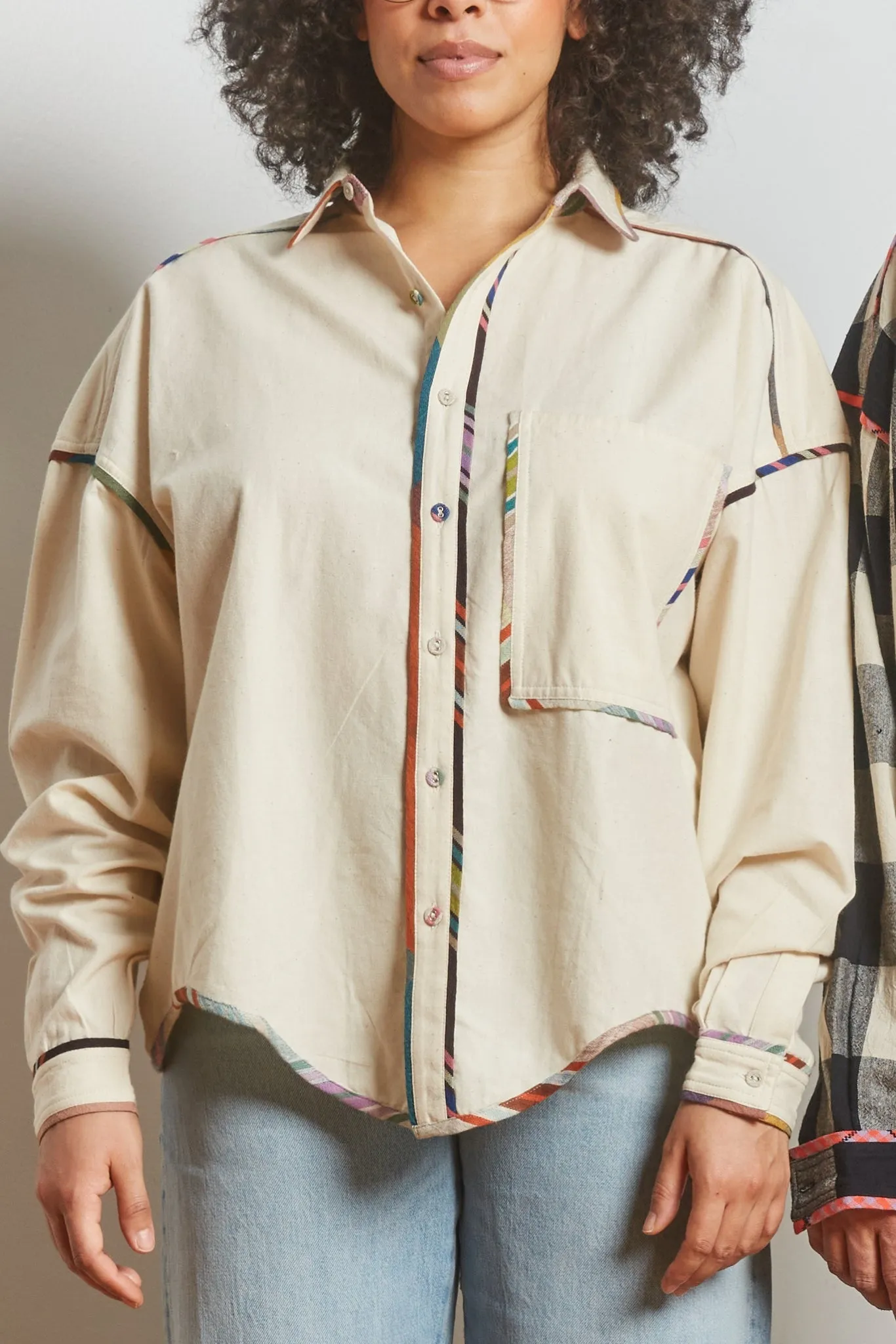 ARTIST SHIRT | IVORY MULTI sold by Rujuta Sheth