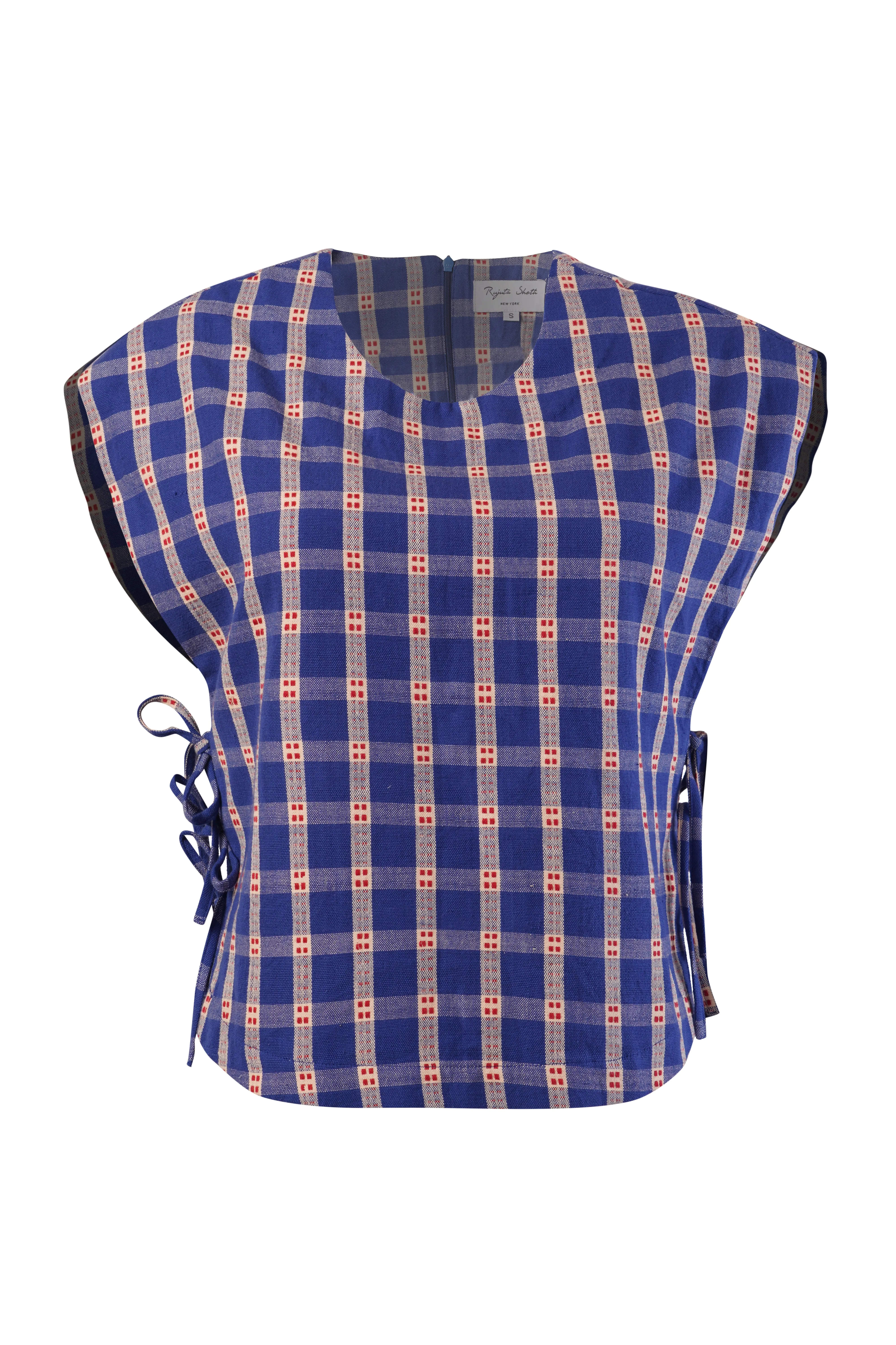 DAYNA TOP | CLASSIC GRID sold by Rujuta Sheth product image thumbnail 2