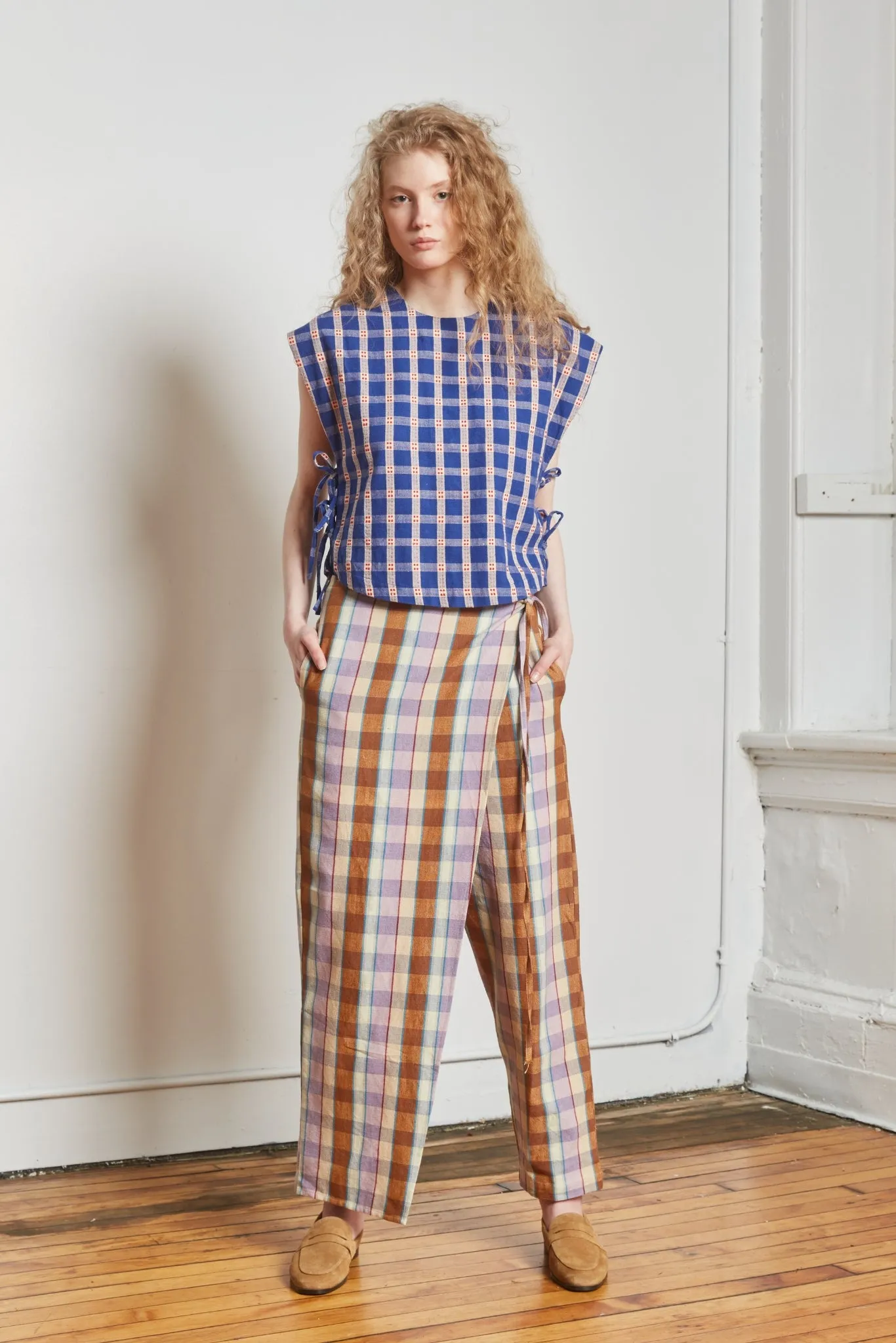 DAYNA TOP | CLASSIC GRID sold by Rujuta Sheth product image thumbnail 3