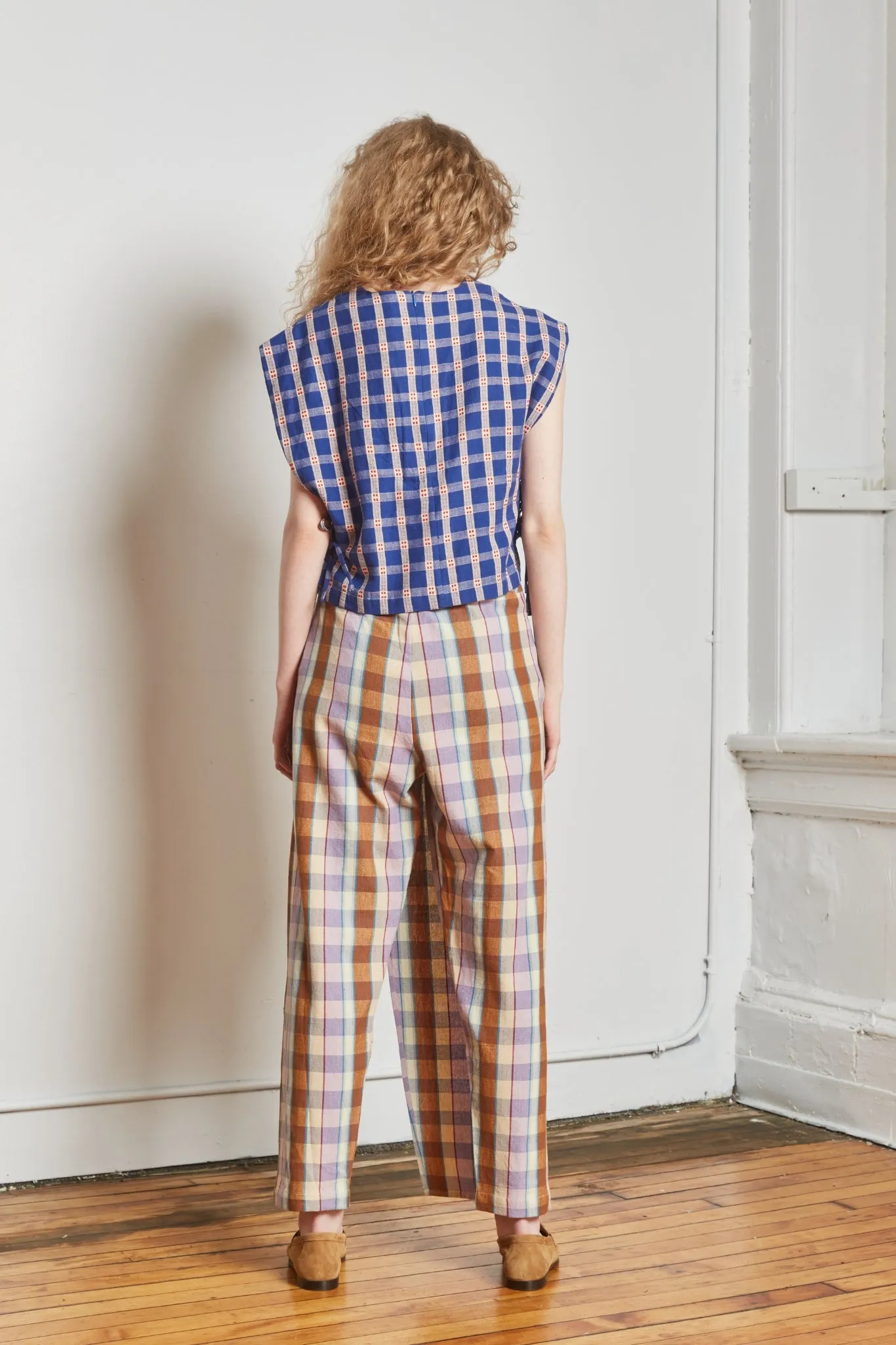 DAYNA TOP | CLASSIC GRID sold by Rujuta Sheth product image thumbnail 5