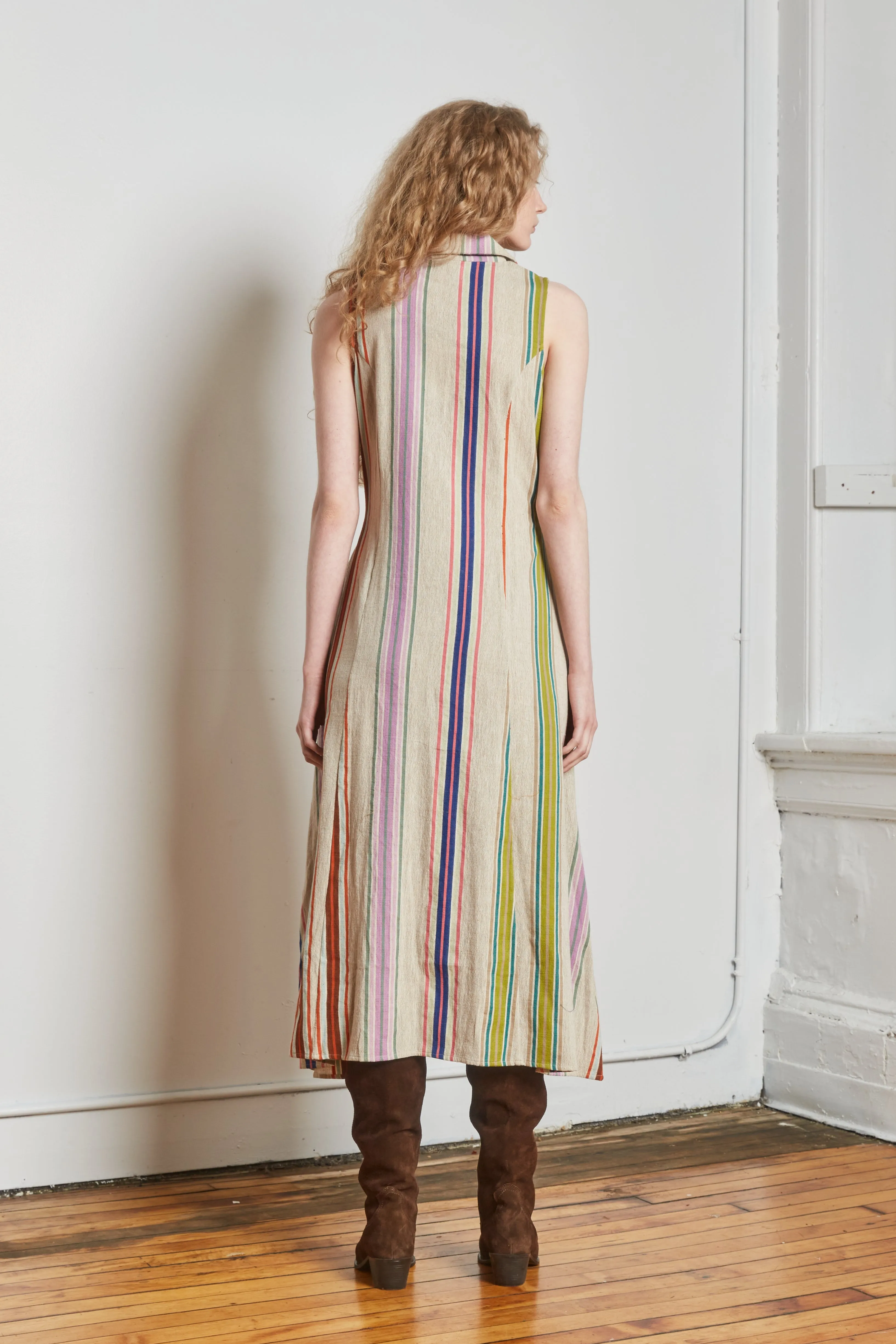 EMILY DRESS | KULFI STRIPES sold by Rujuta Sheth product image thumbnail 3