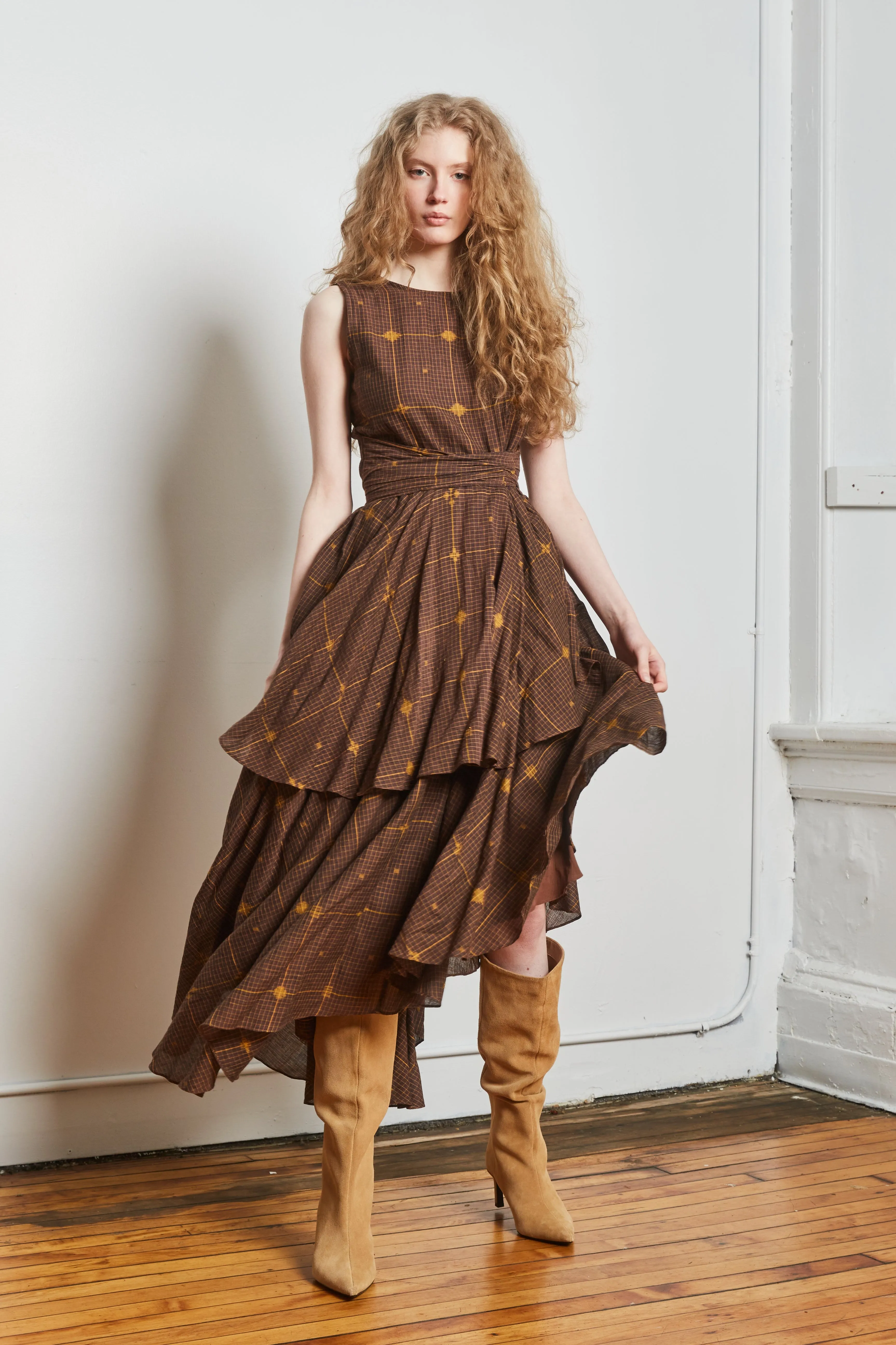 CIRCA DRESS | BEAM GRID sold by Rujuta Sheth product image thumbnail 4