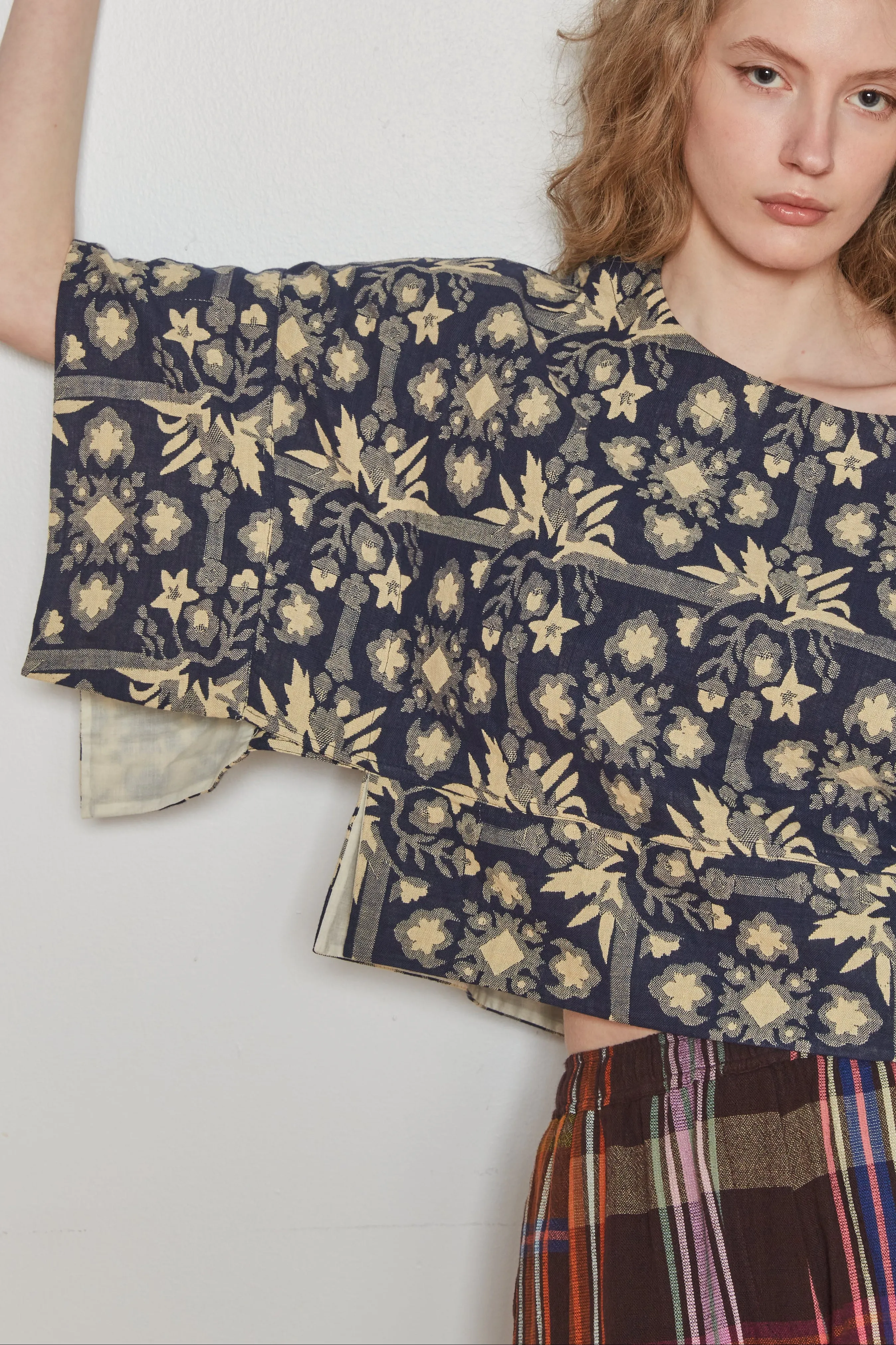 MIRA TOP | BOUQUET JACQUARD sold by Rujuta Sheth product image thumbnail 2