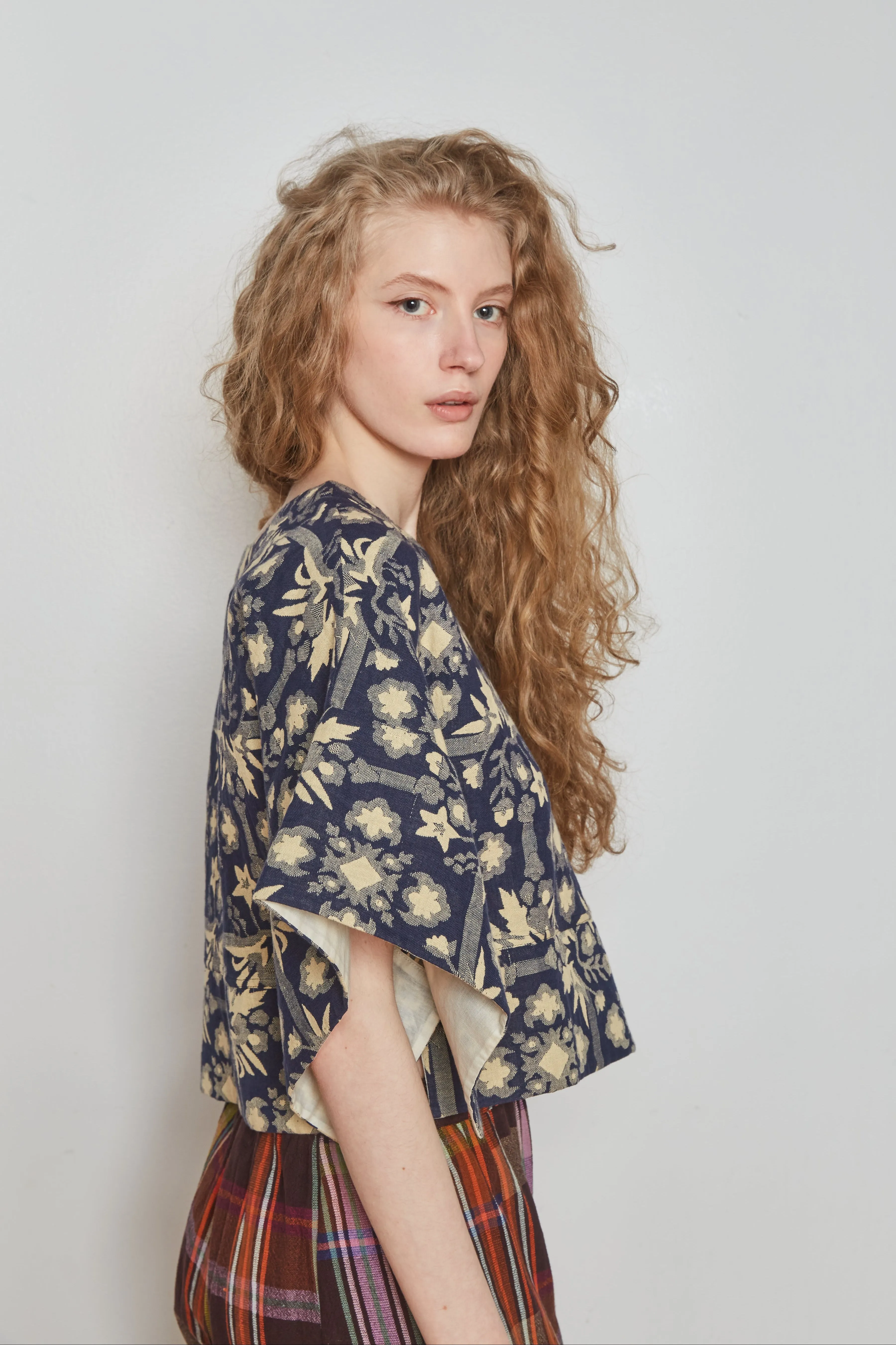 MIRA TOP | BOUQUET JACQUARD sold by Rujuta Sheth product image thumbnail 4