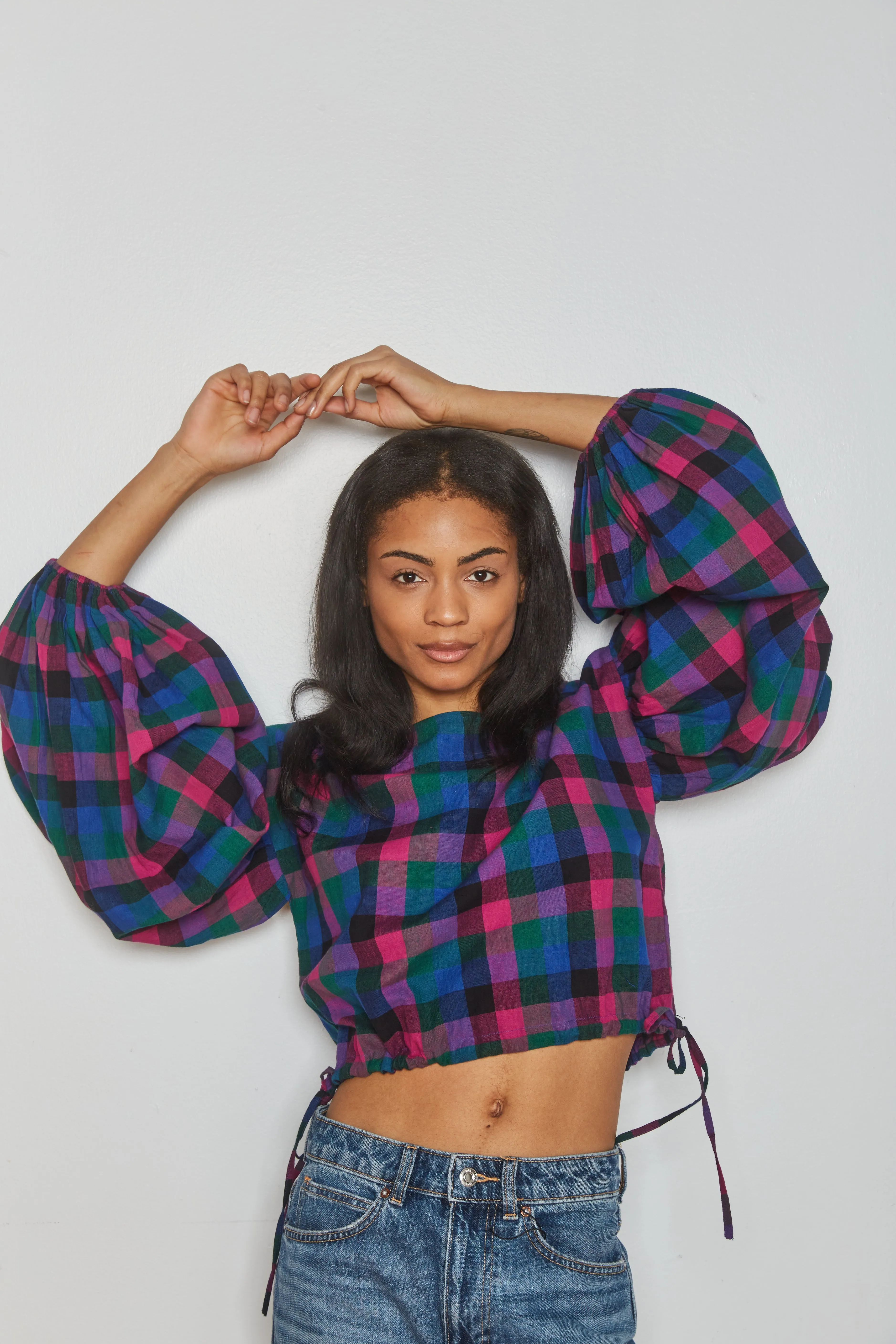 LIZZ TOP | HERITAGE CHEX sold by Rujuta Sheth product image thumbnail 2