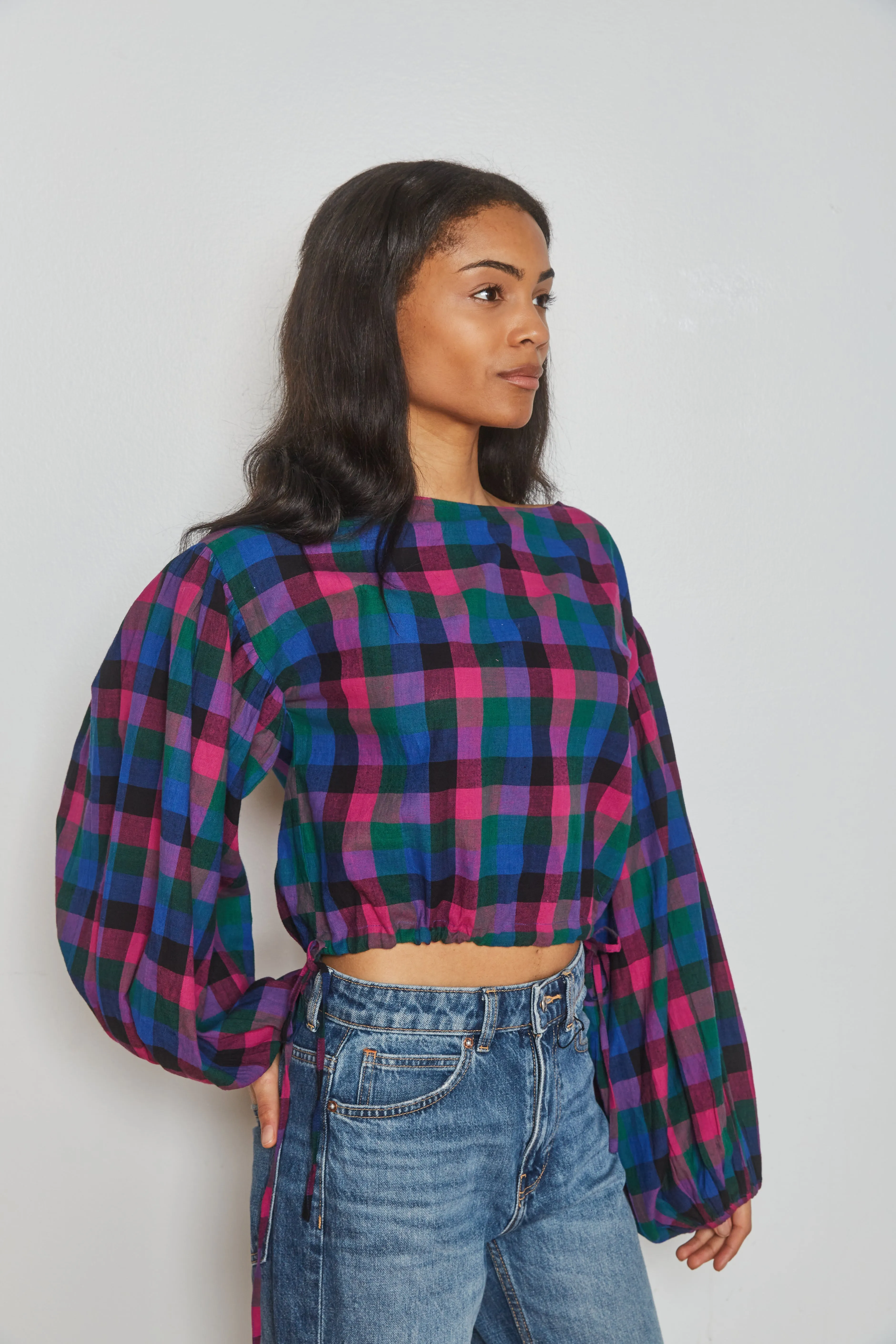 LIZZ TOP | HERITAGE CHEX sold by Rujuta Sheth product image thumbnail 3