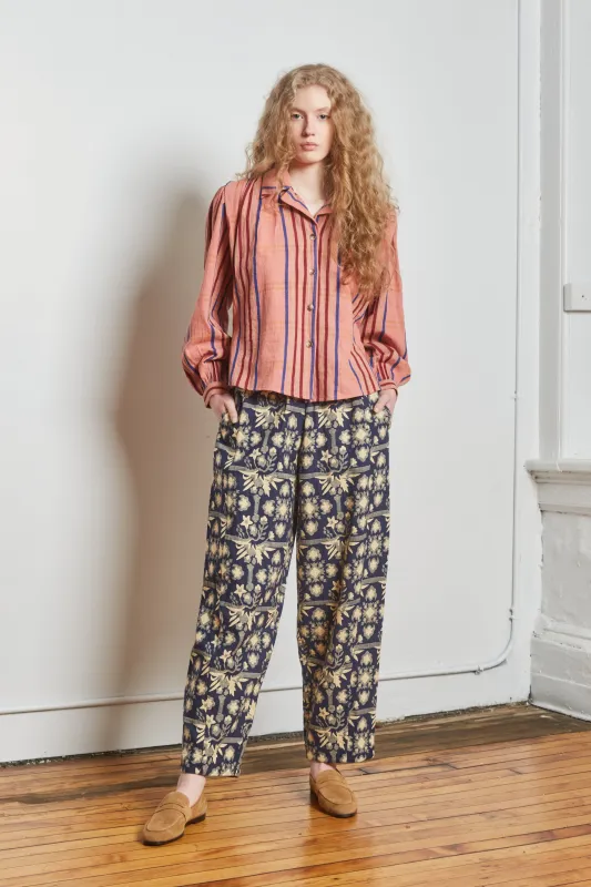 BEDFORD BLOUSE | ROSE CHEX sold by Rujuta Sheth