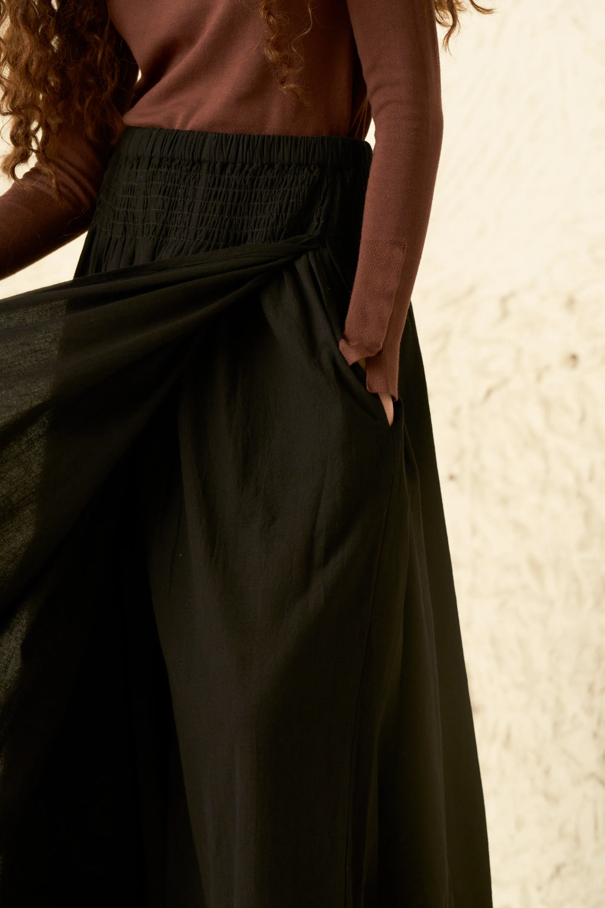 RUE PANTS | BLACK sold by Rujuta Sheth product image thumbnail 4