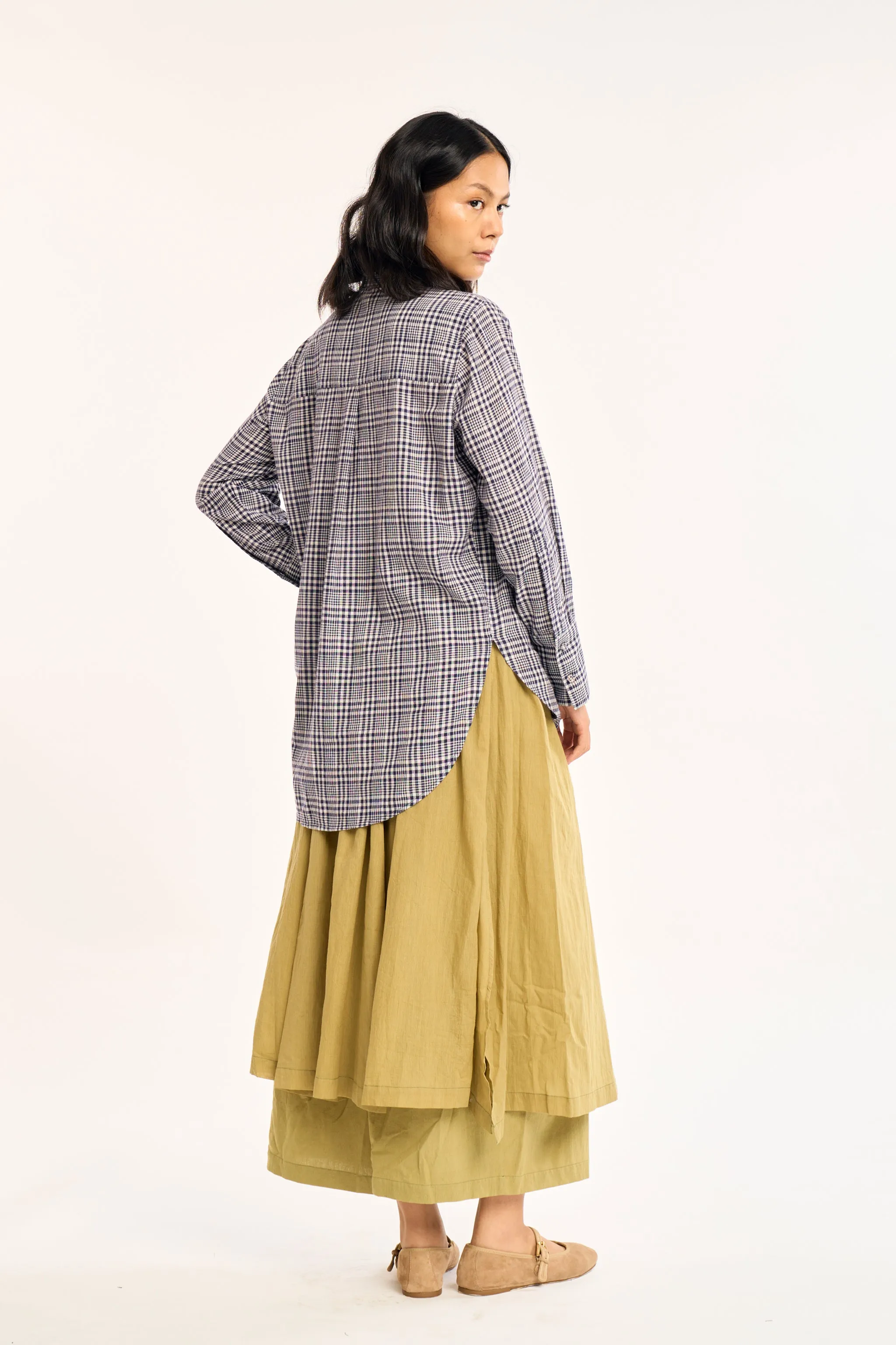 ALMA SHIRT | KELP CHEX sold by Rujuta Sheth product image thumbnail 5