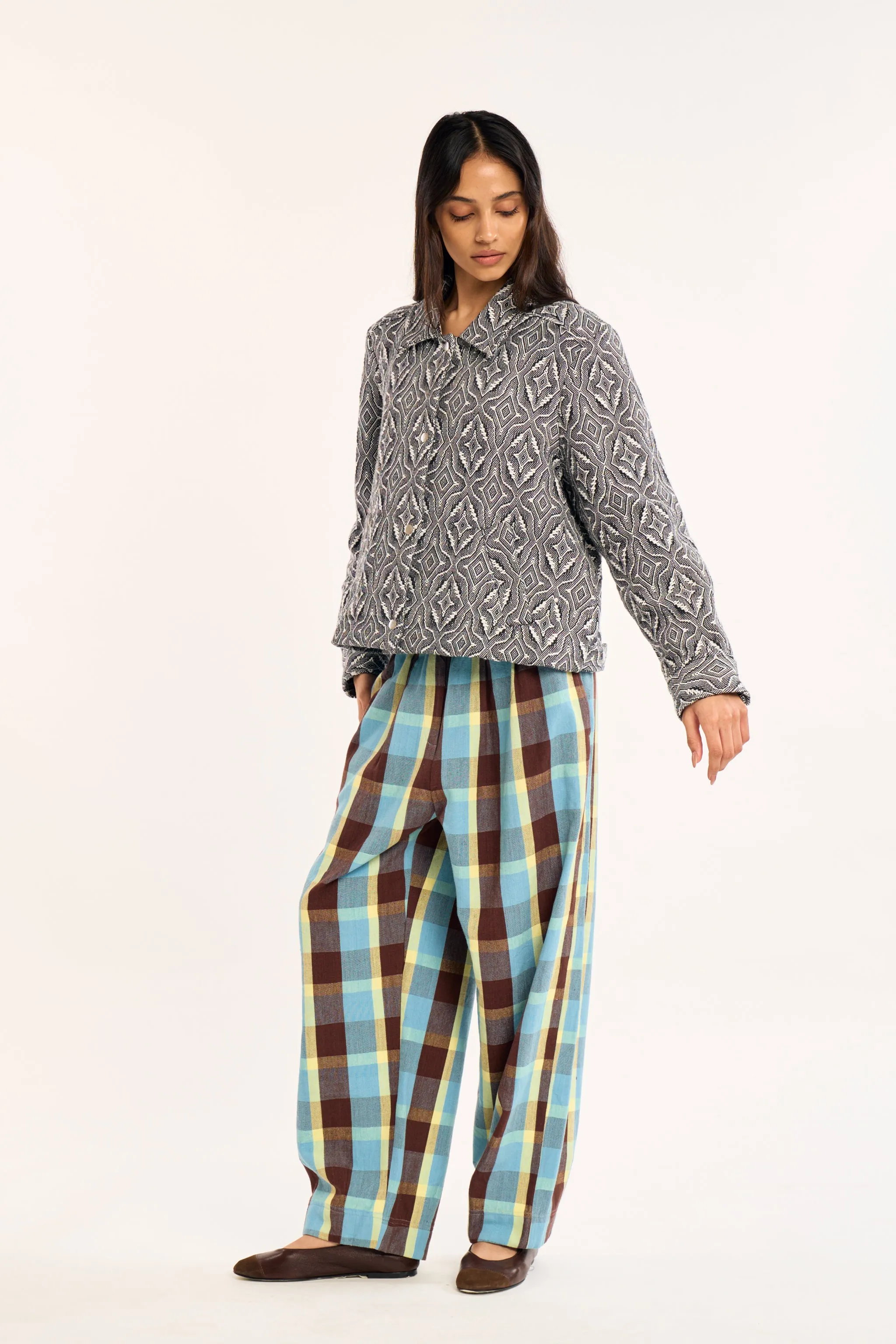 ZAHARA JACKET | OPHIA JACQUARD sold by Rujuta Sheth product image thumbnail 4