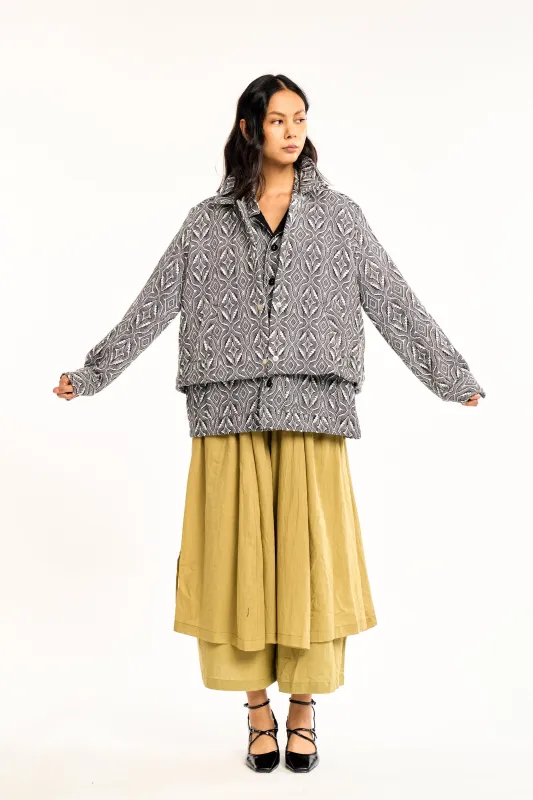 ZAHARA JACKET | OPHIA JACQUARD made by Rujuta Sheth