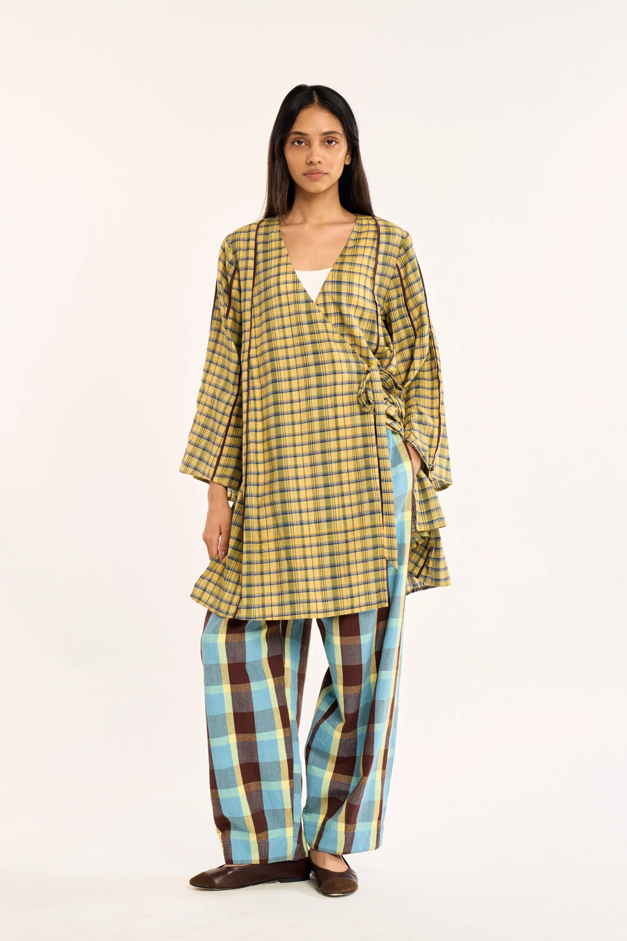 CAIRO PANTS | CEDAR CHEX sold by Rujuta Sheth product image thumbnail 2