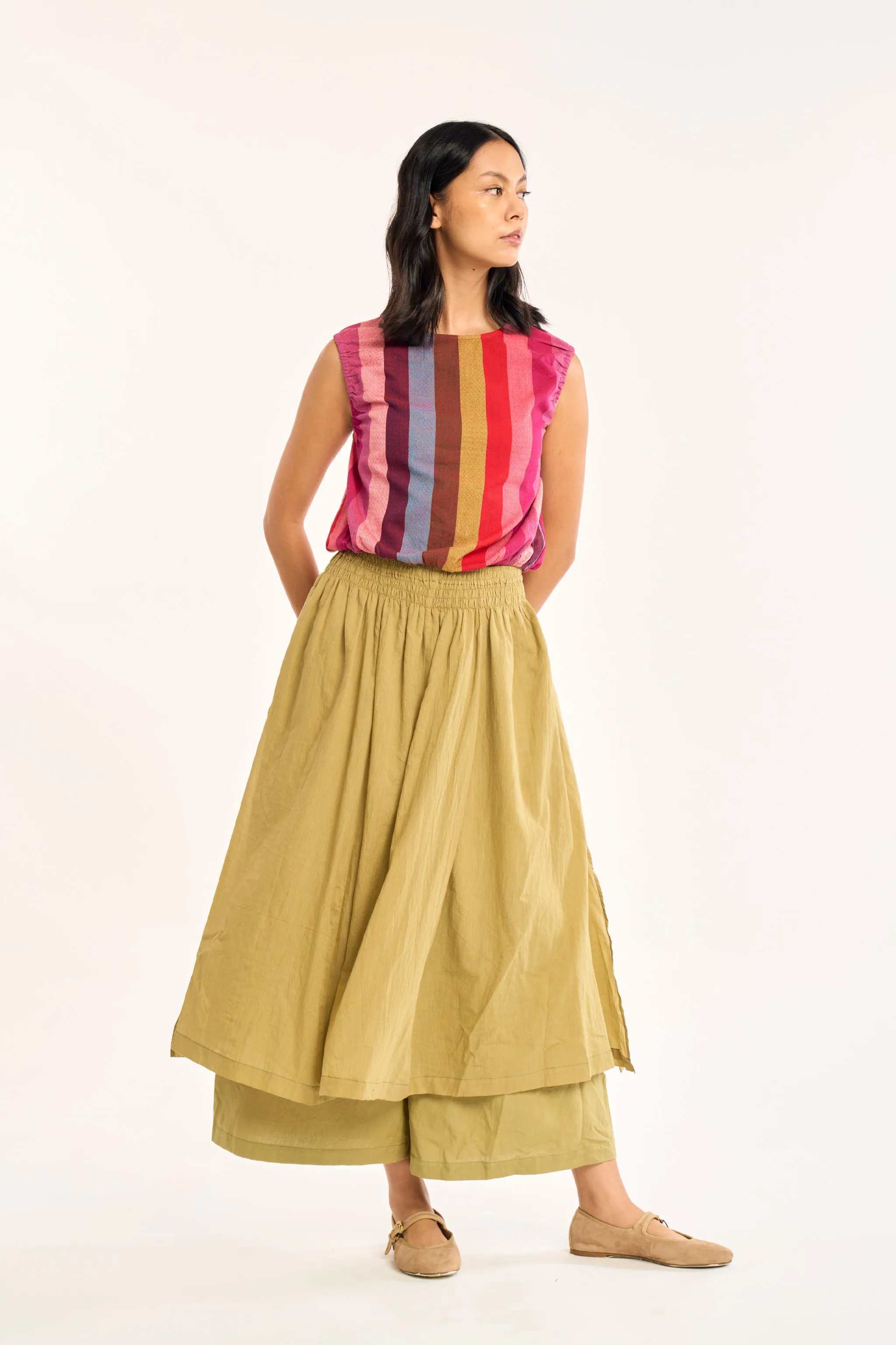 FIELD TOP | MARGO STRIPES sold by Rujuta Sheth