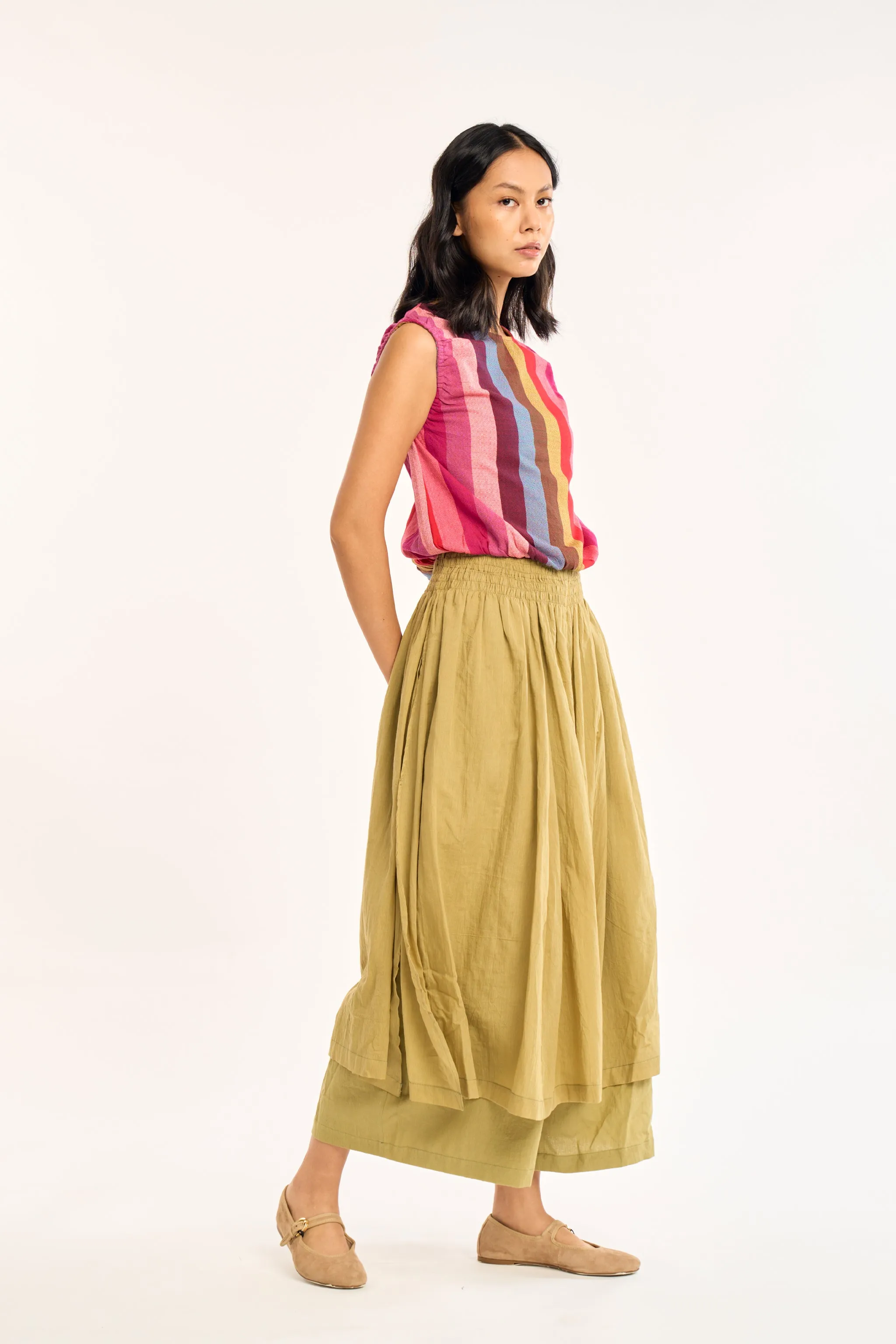 FIELD TOP | MARGO STRIPES sold by Rujuta Sheth product image thumbnail 3