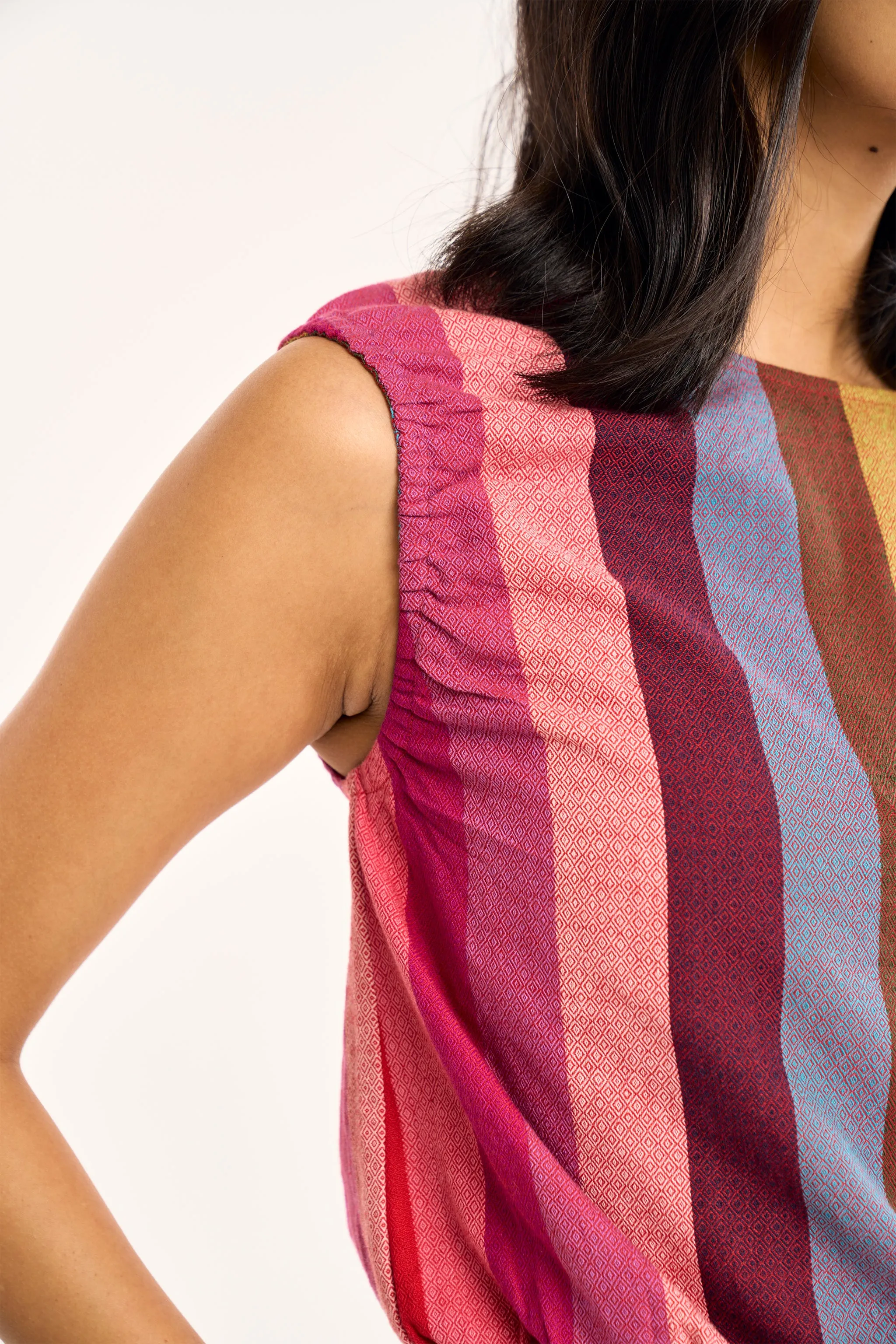 FIELD TOP | MARGO STRIPES sold by Rujuta Sheth product image thumbnail 4