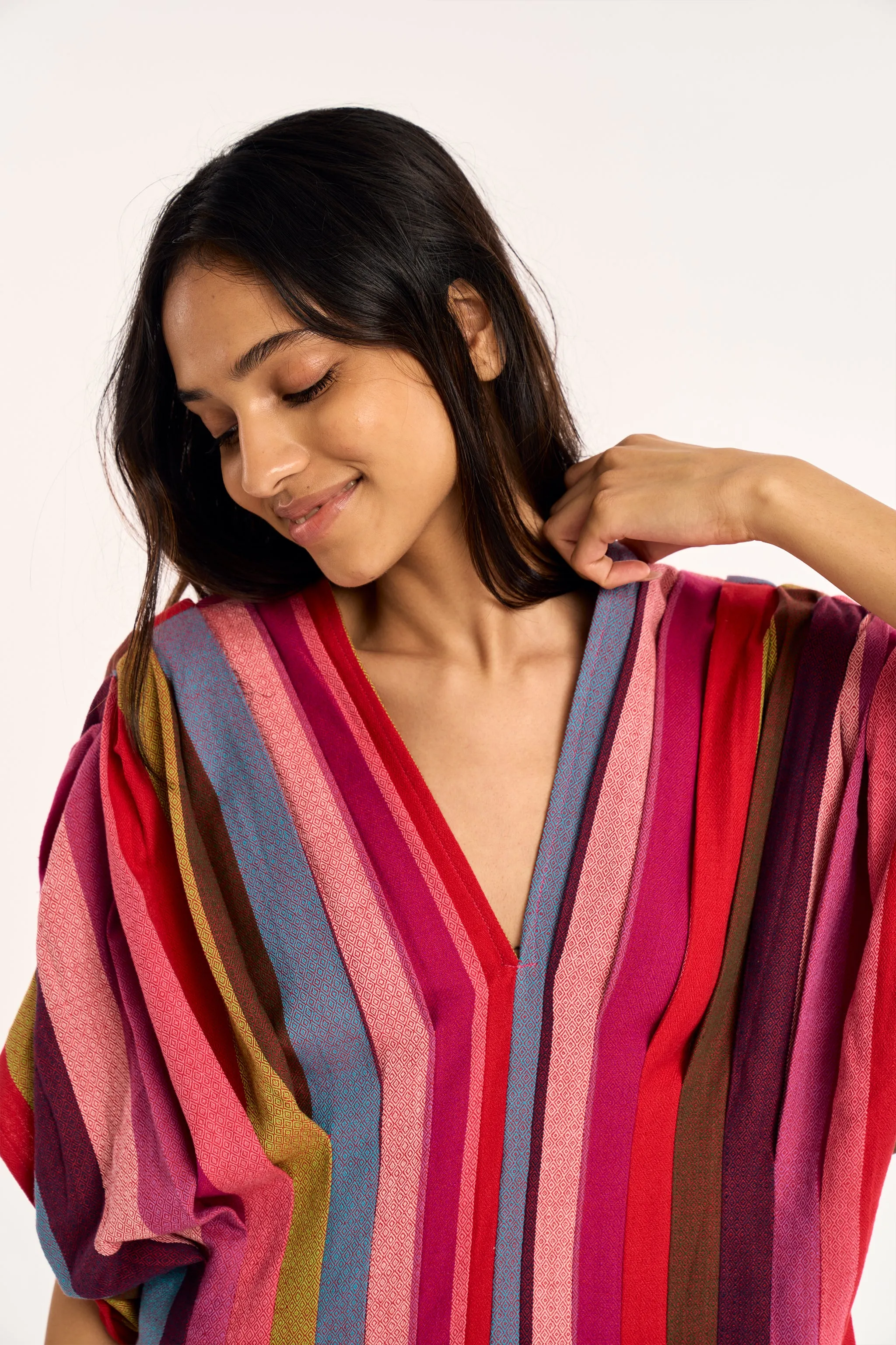 SOHO DRESS | MARGO STRIPES sold by Rujuta Sheth product image thumbnail 2