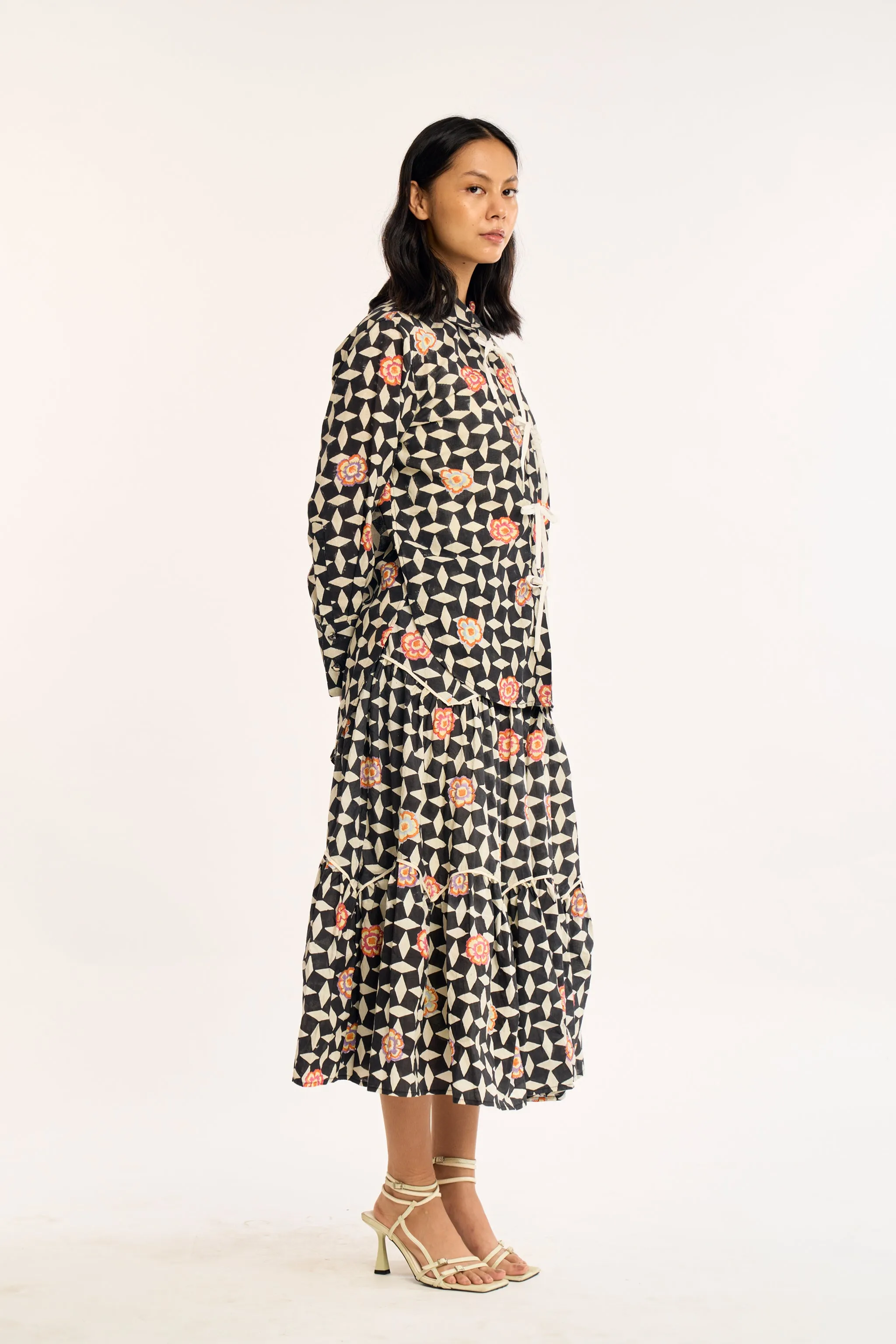 ALMA SHIRT | ATLAS FLORAL sold by Rujuta Sheth product image thumbnail 5