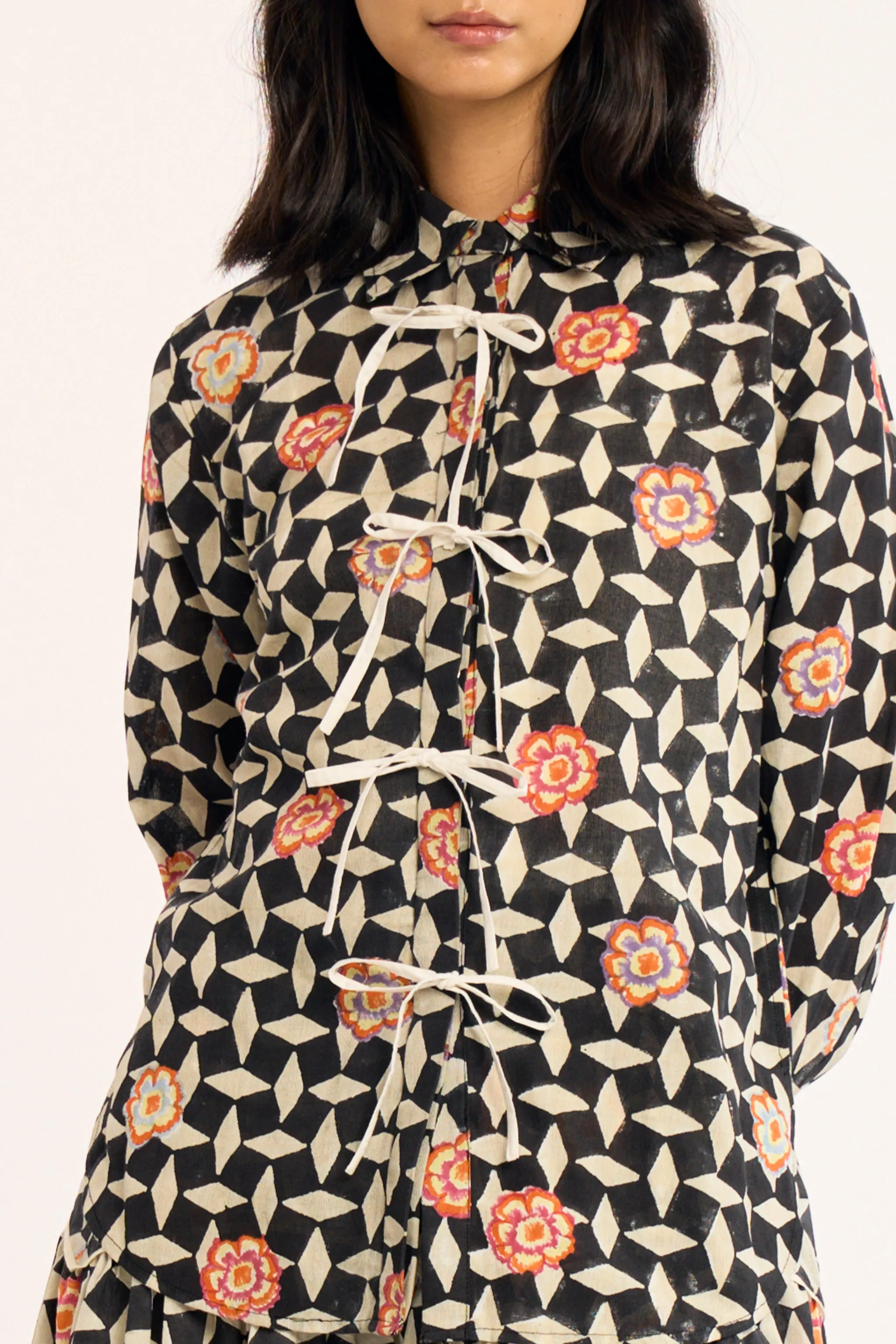 ALMA SHIRT | ATLAS FLORAL sold by Rujuta Sheth product image thumbnail 2