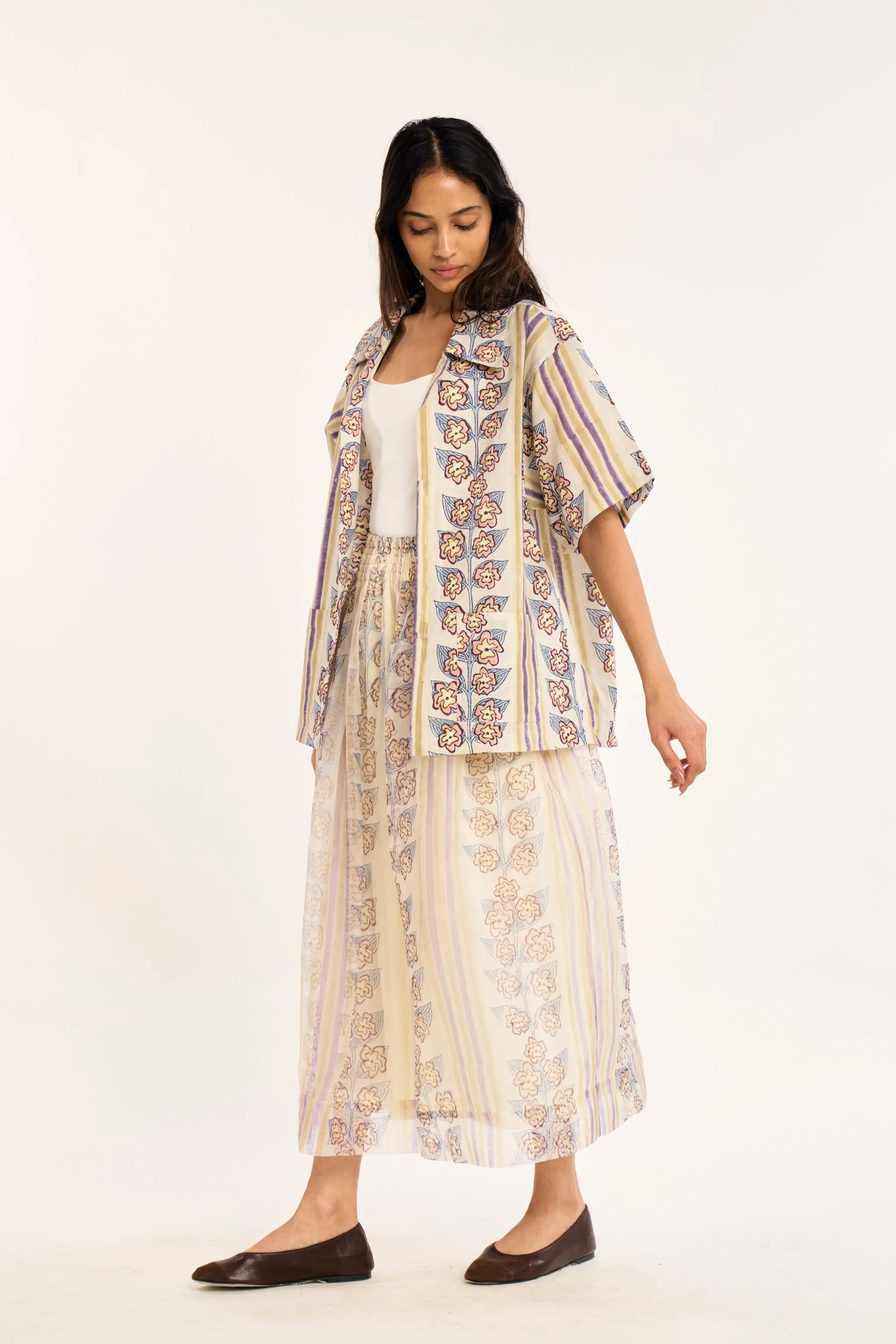 COSTA SHIRT | IRIS BLUSH sold by Rujuta Sheth product image thumbnail 5