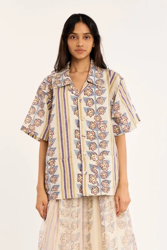 COSTA SHIRT | IRIS BLUSH made by Rujuta Sheth