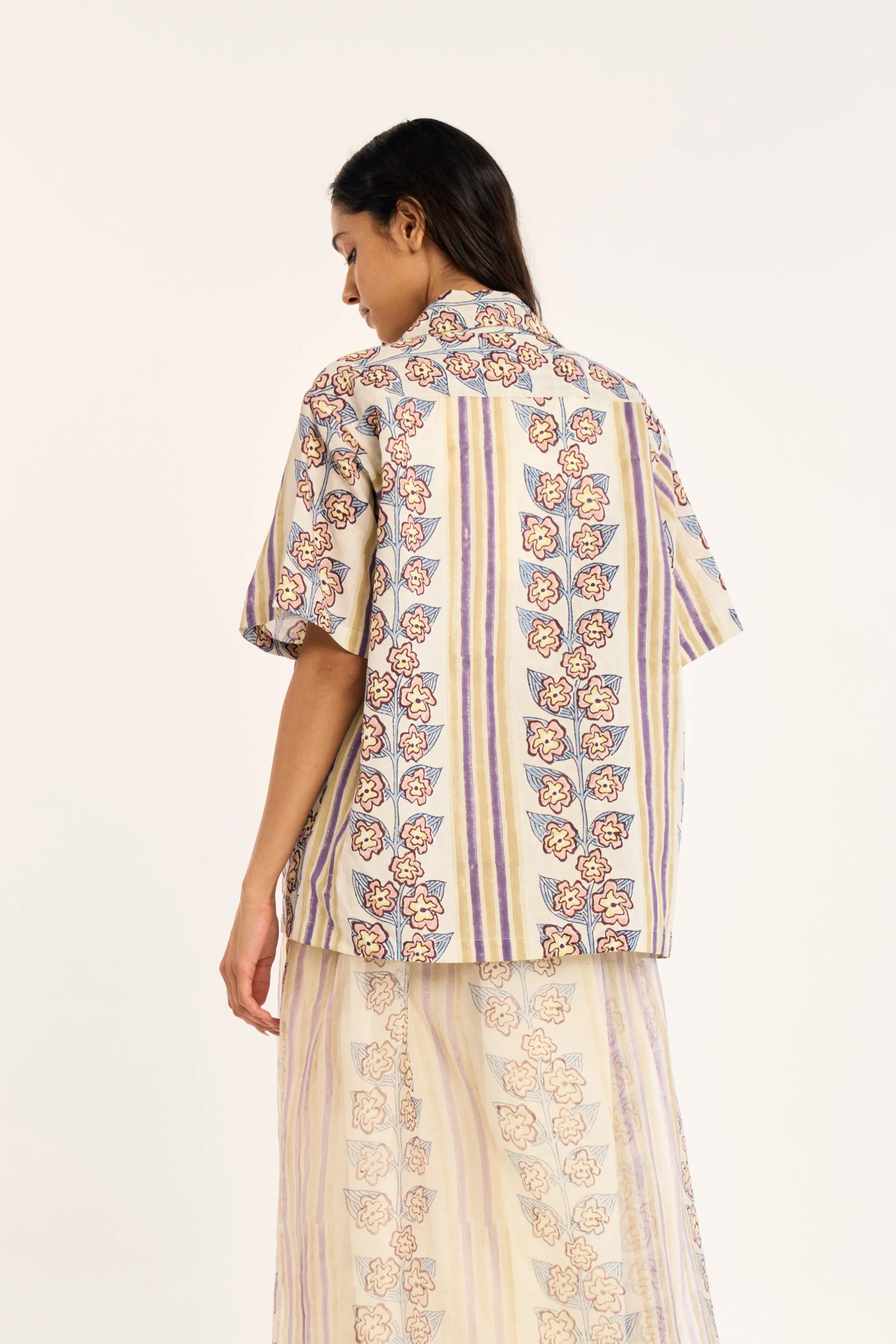 COSTA SHIRT | IRIS BLUSH sold by Rujuta Sheth product image thumbnail 3