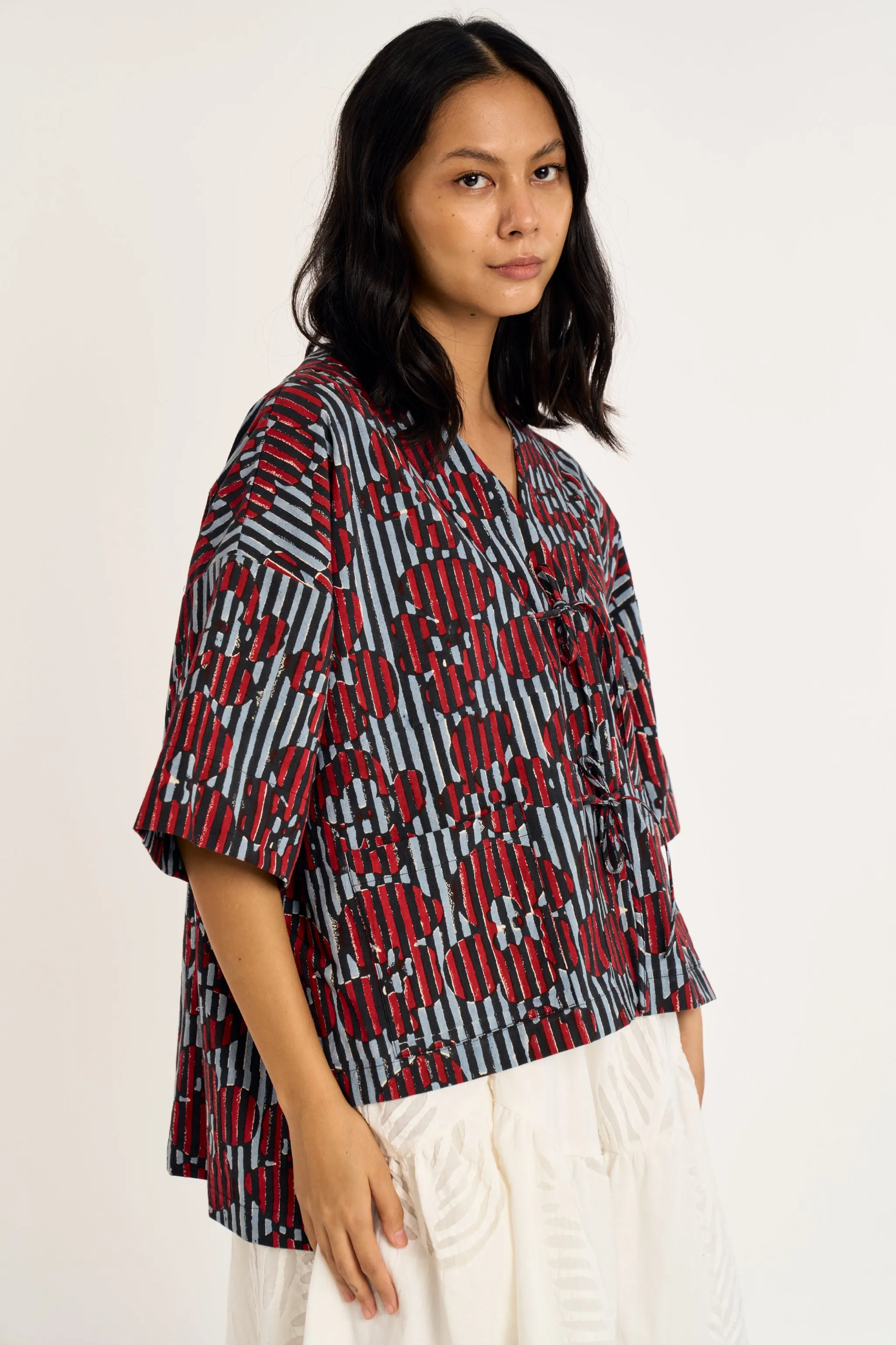 SORA SHIRT | DELILAH PRINT sold by Rujuta Sheth product image thumbnail 3