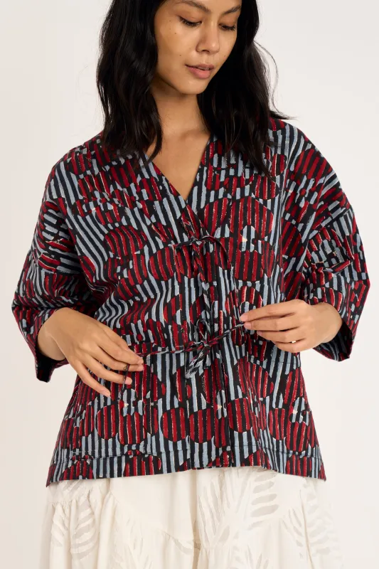SORA SHIRT | DELILAH PRINT made by Rujuta Sheth