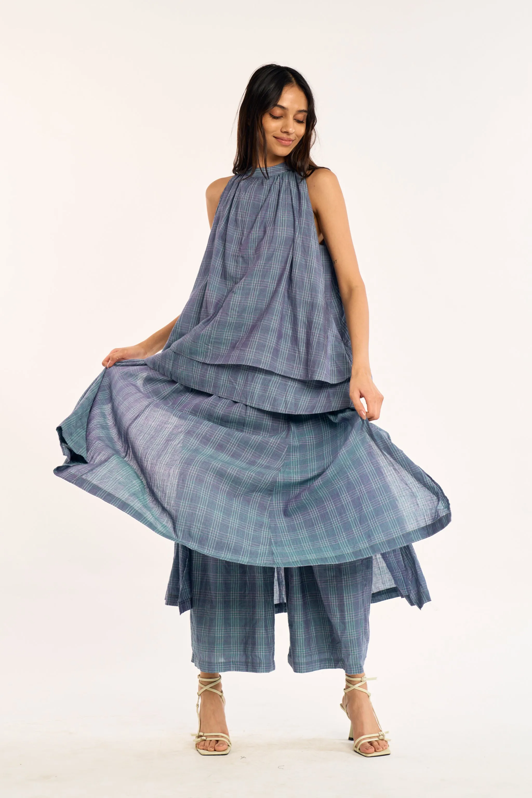 RUE PANTS | REED CHEX sold by Rujuta Sheth product image thumbnail 3