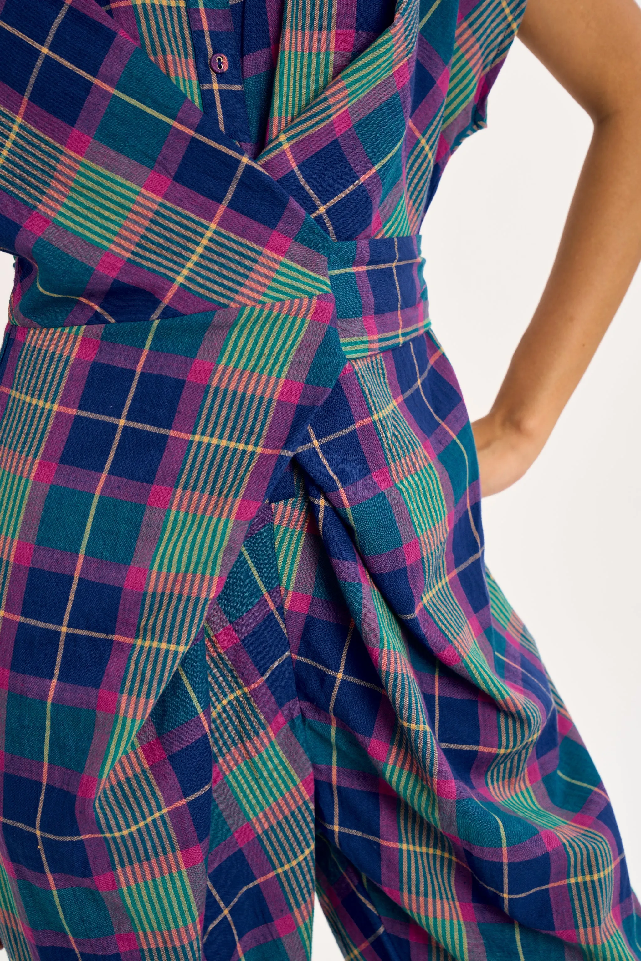 VENUS WRAP JUMPER | ELECTRIC IVY sold by Rujuta Sheth product image thumbnail 5